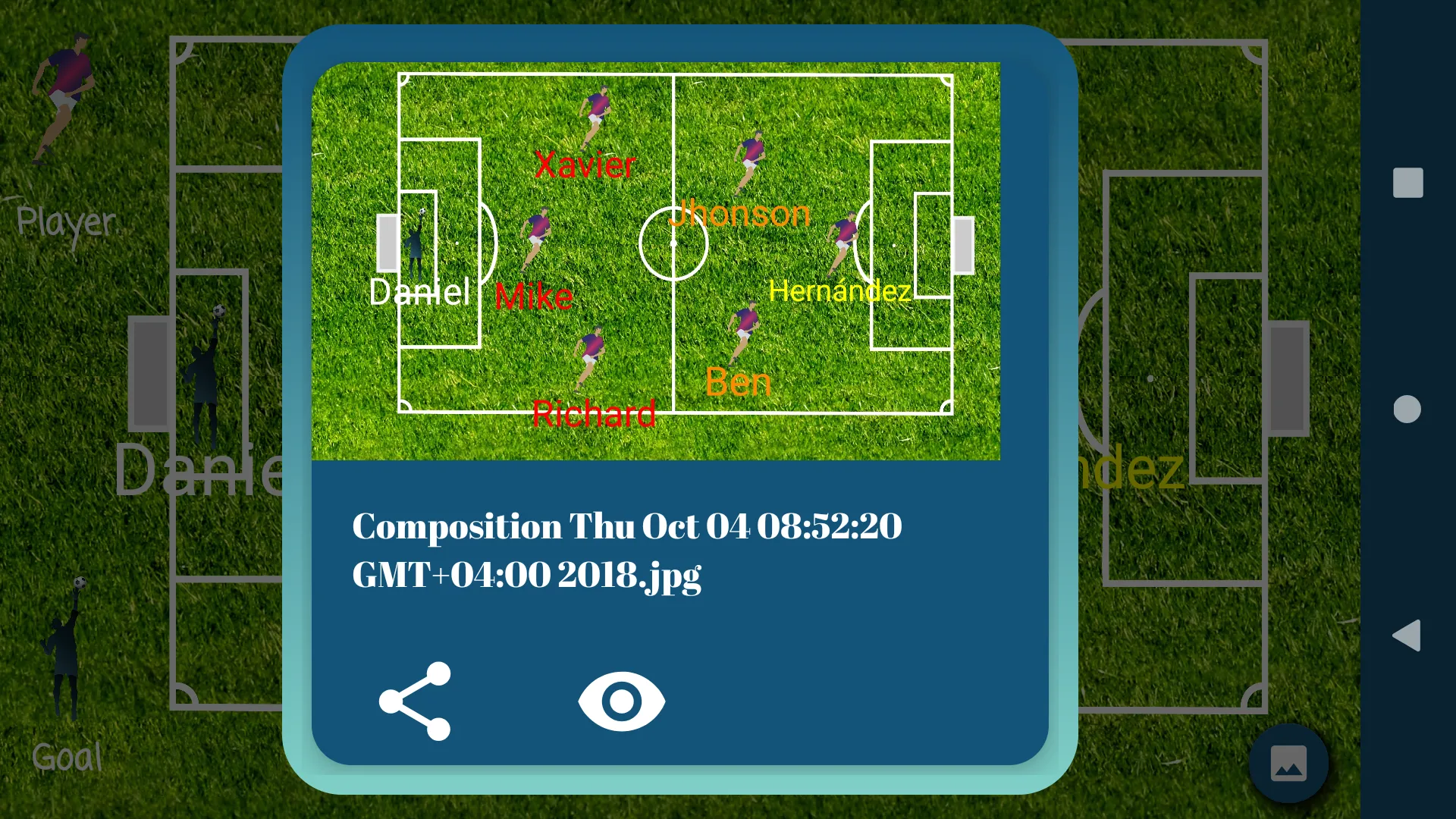 Football Formation Creator | Indus Appstore | Screenshot