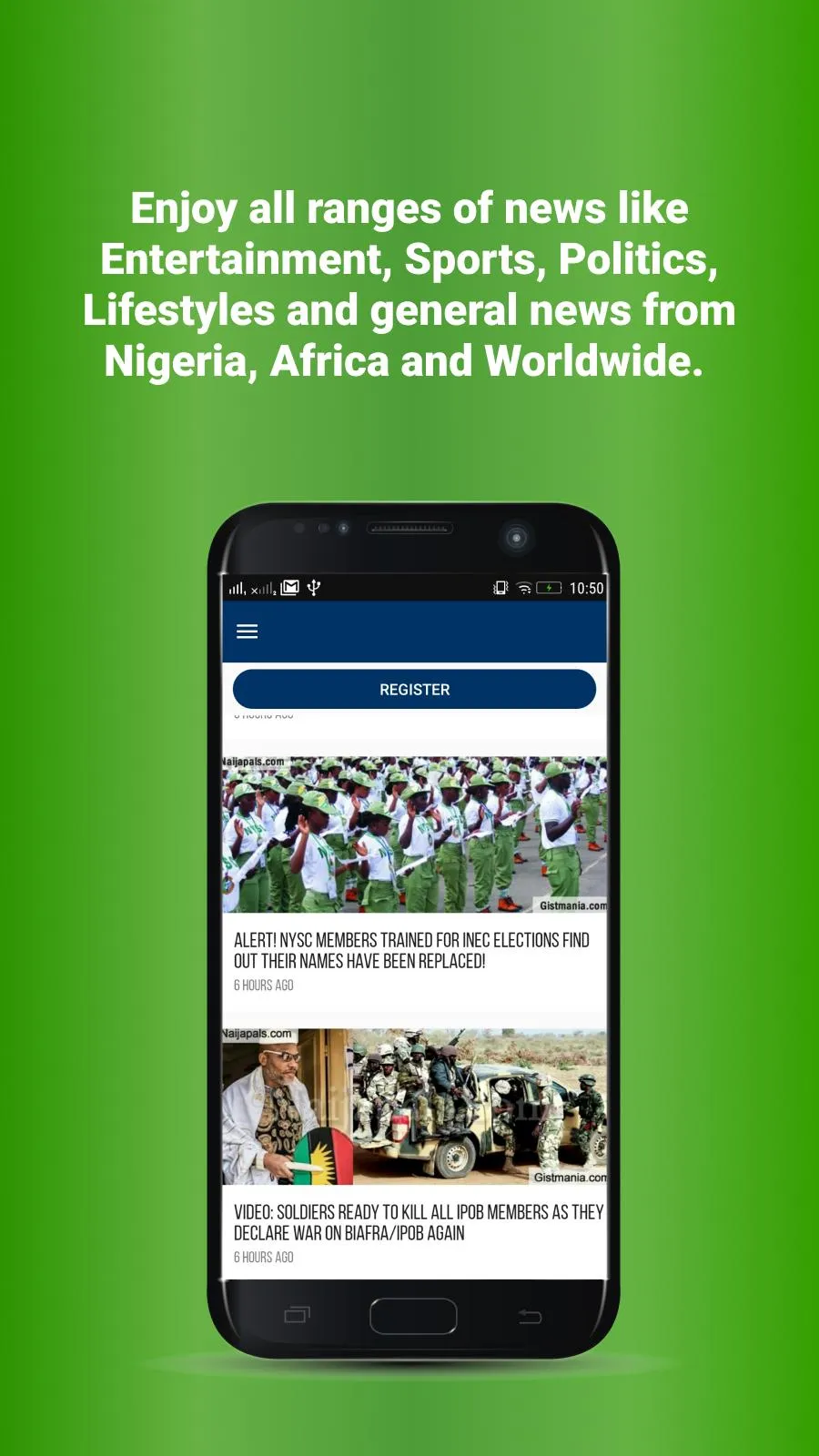 Naija News Gistmania Naijapals | Indus Appstore | Screenshot