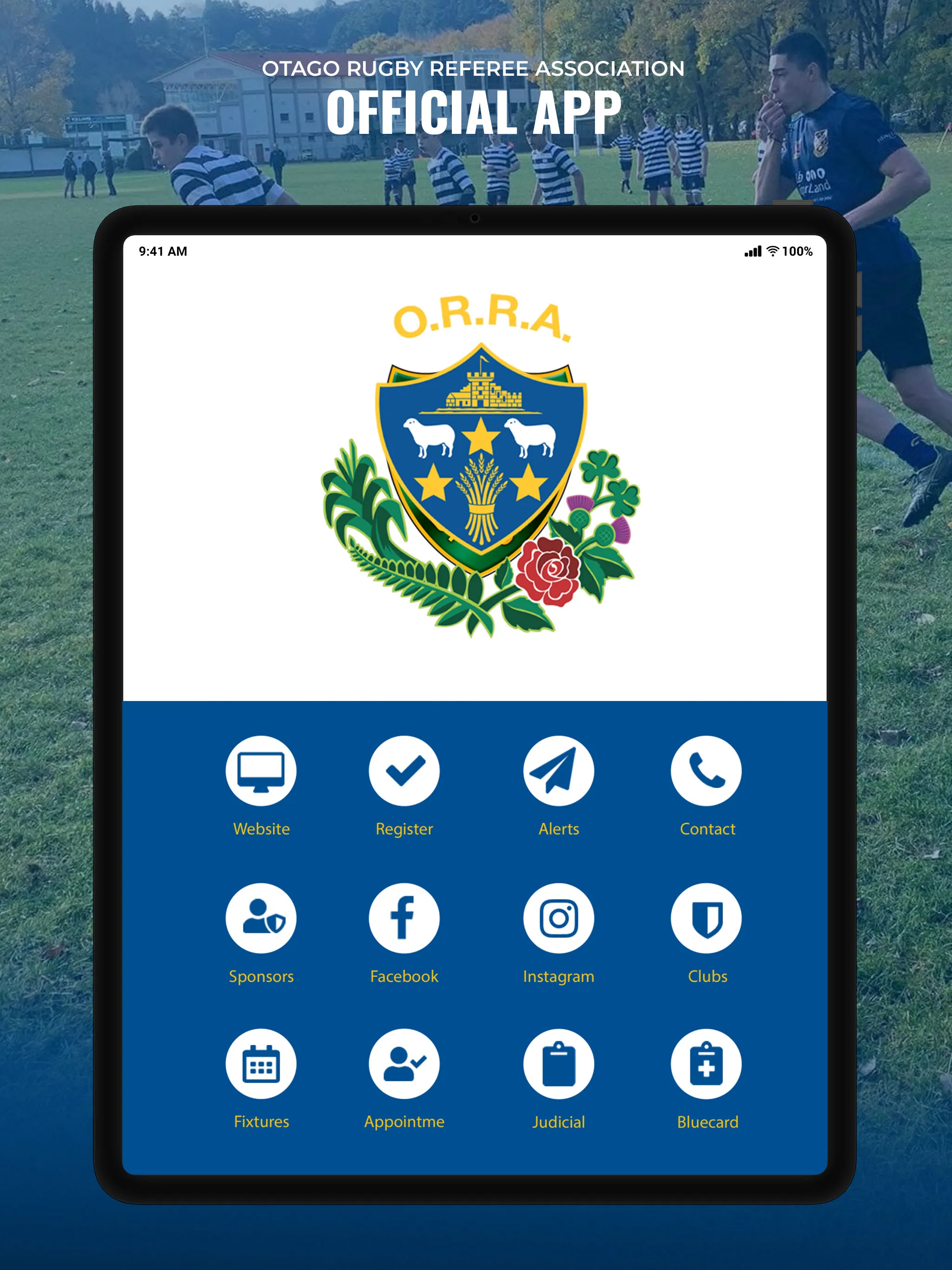 Otago Rugby Referees Assoc | Indus Appstore | Screenshot