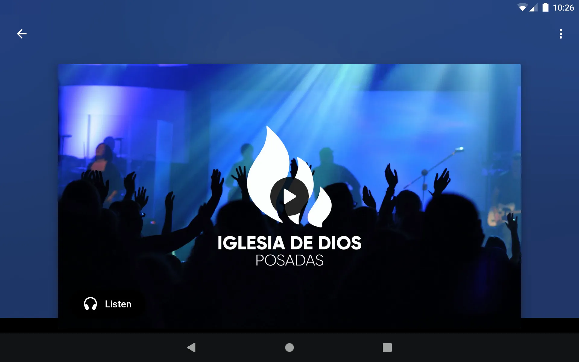 Iglesia de Dios IDD | Indus Appstore | Screenshot