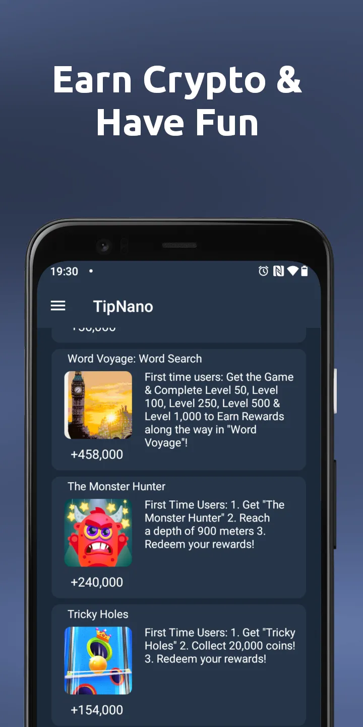 TipNano - Nano Faucet | Indus Appstore | Screenshot