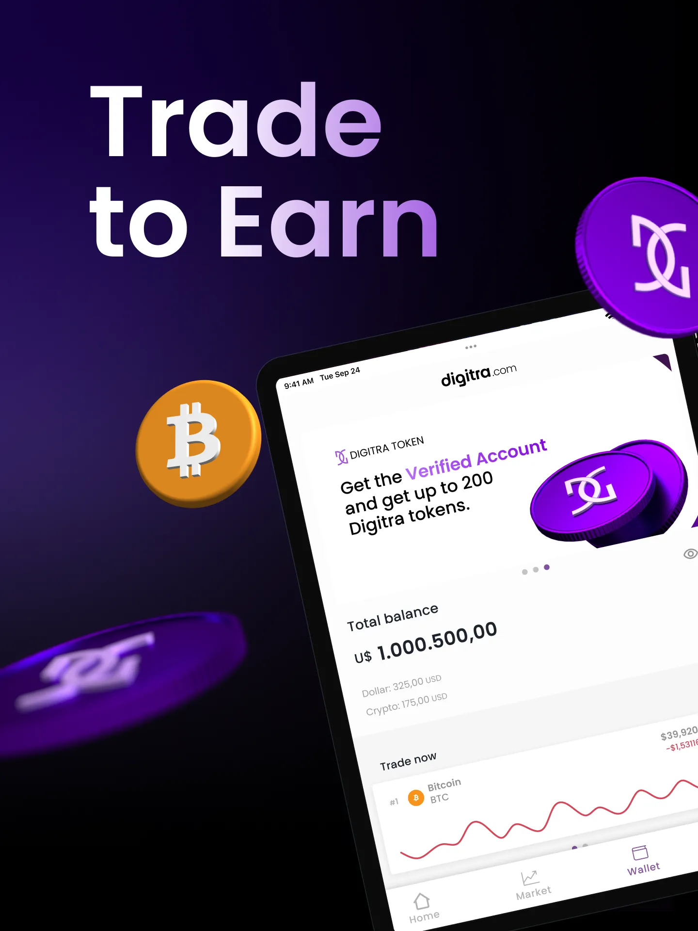 Digitra.com - BTC & Crypto | Indus Appstore | Screenshot