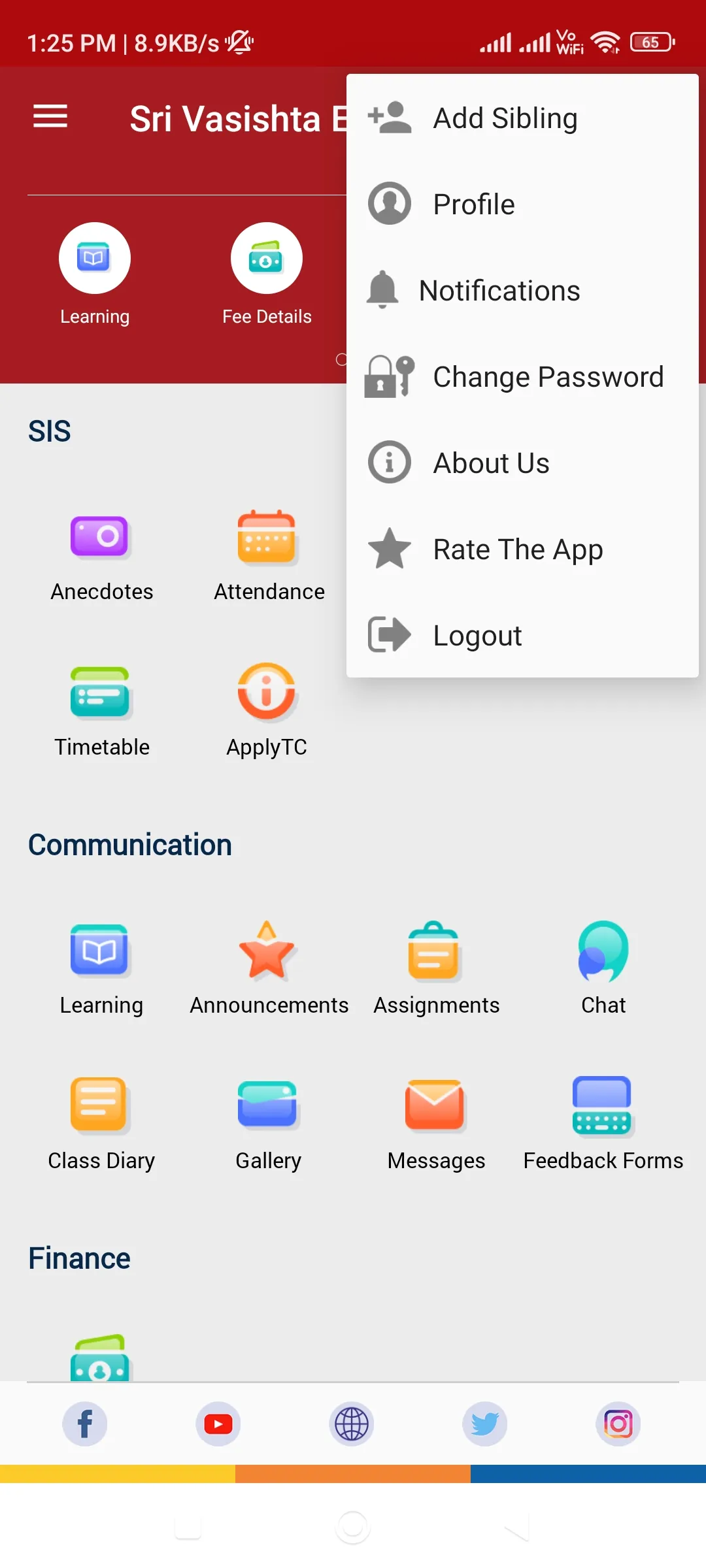 Sri Vasishta Junior College | Indus Appstore | Screenshot