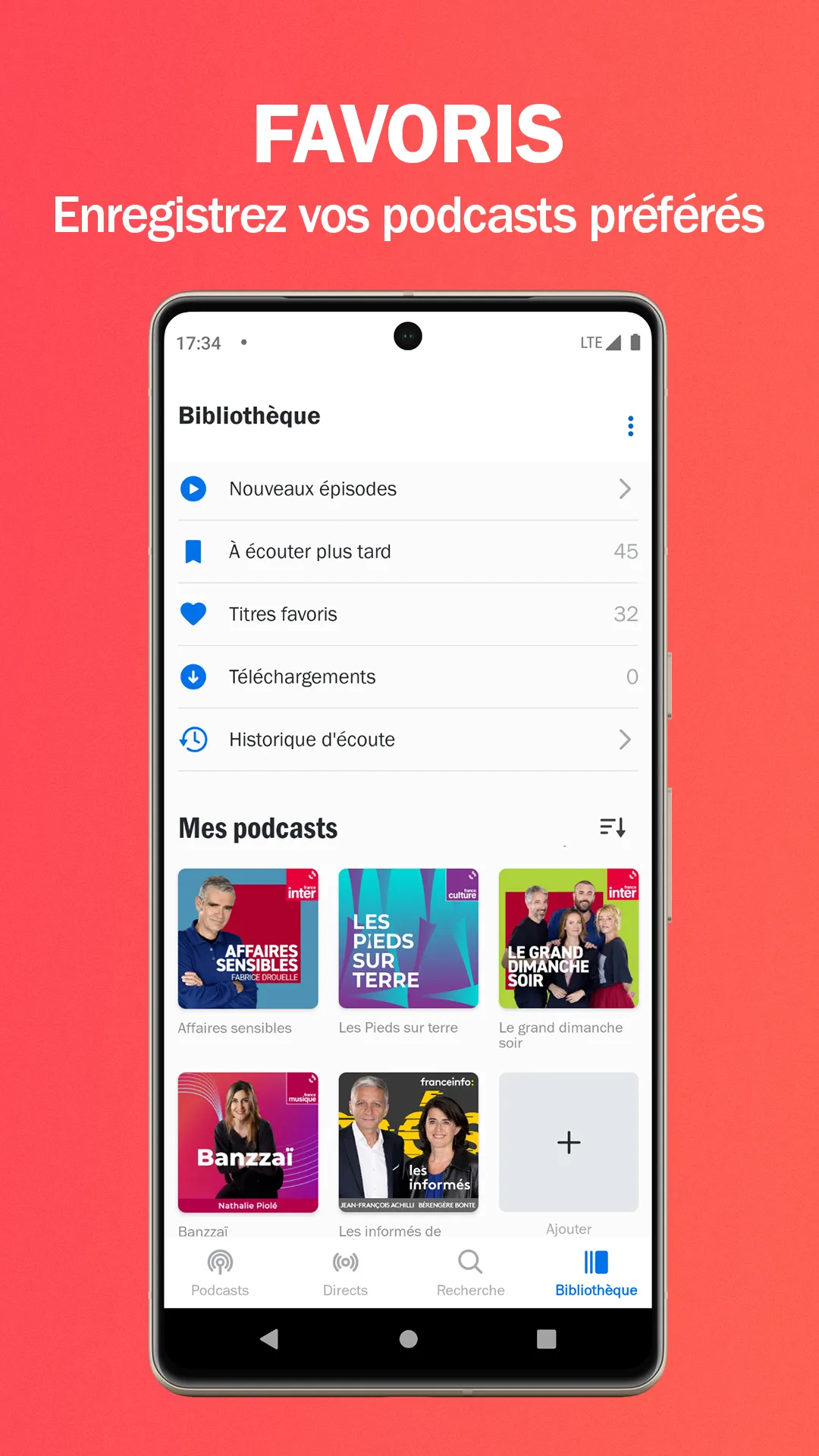 Radio France : radios, podcast | Indus Appstore | Screenshot