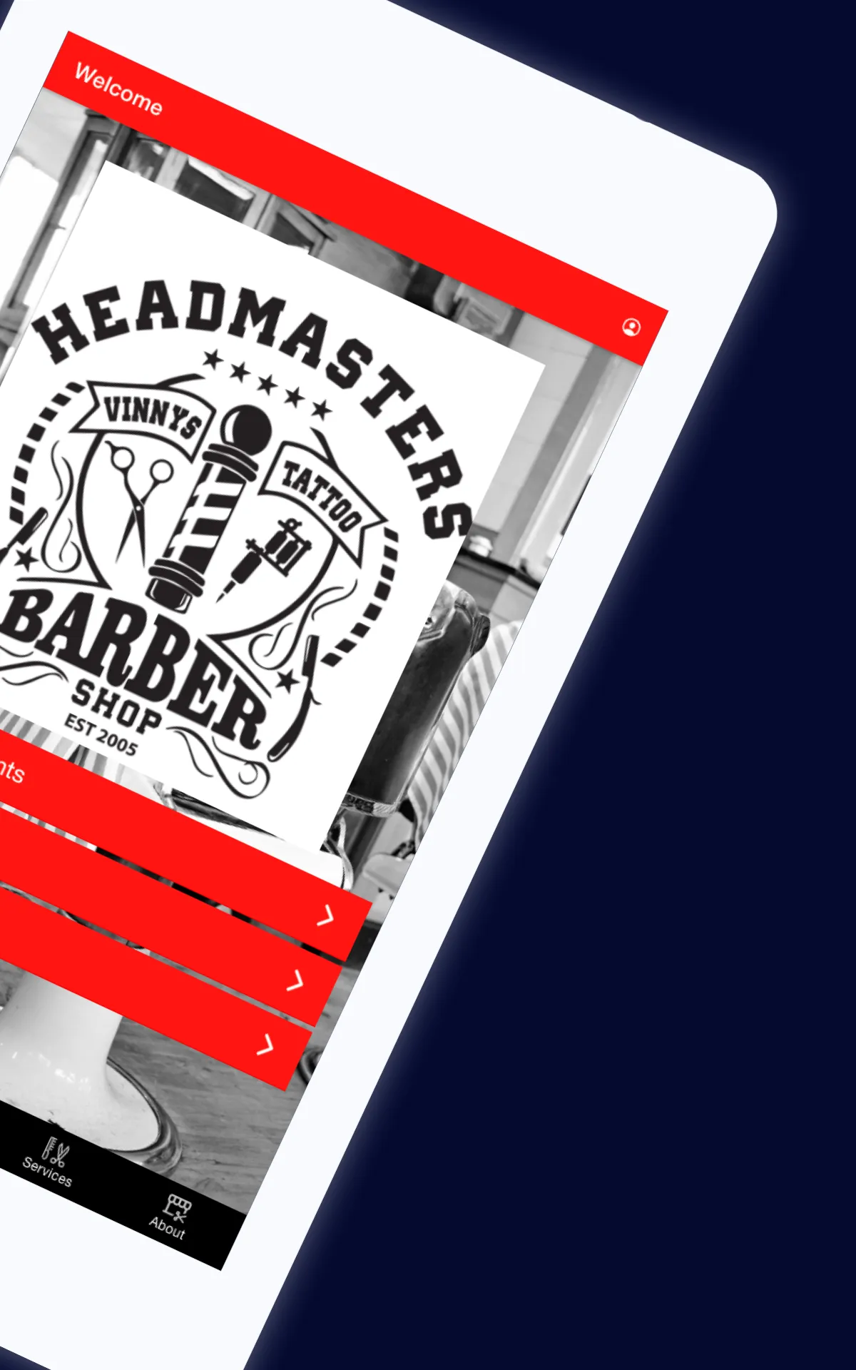 Headmasters Barbershop | Indus Appstore | Screenshot