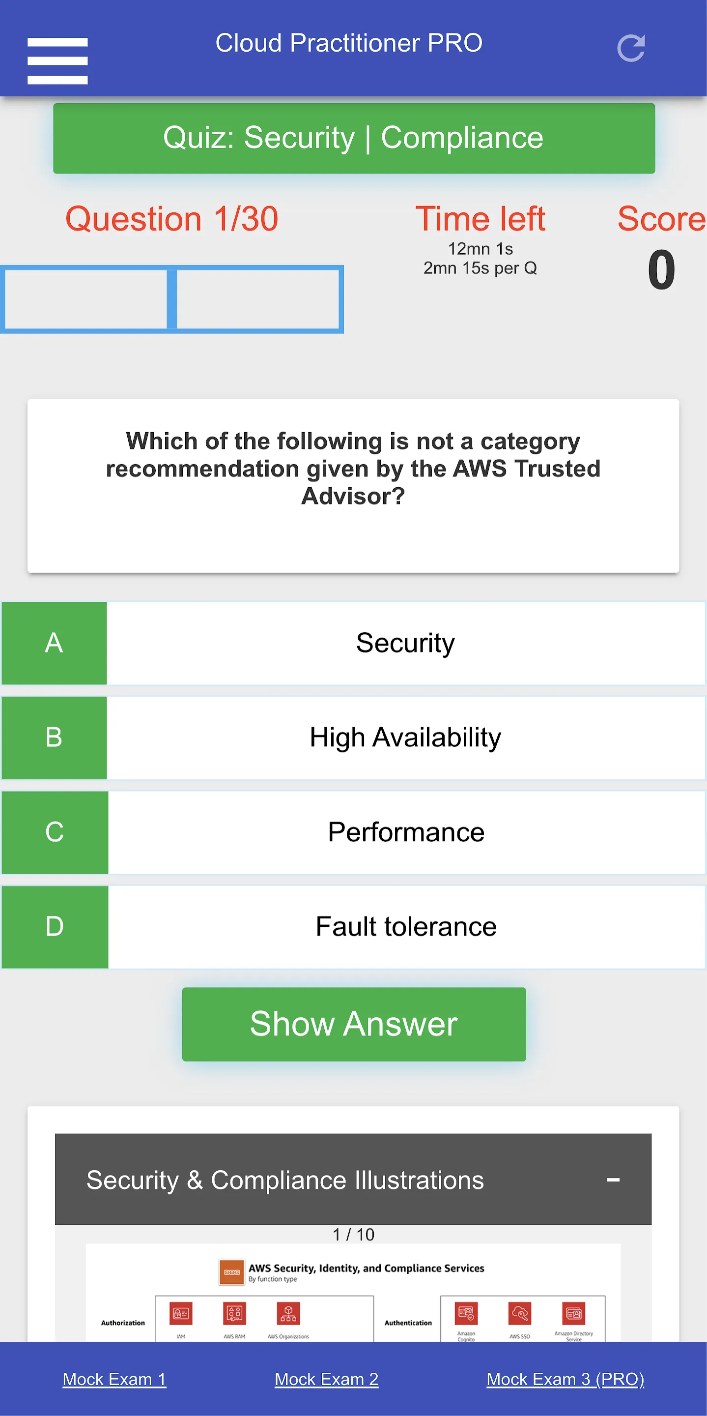 AWS Cloud Practitioner CCP CLF | Indus Appstore | Screenshot