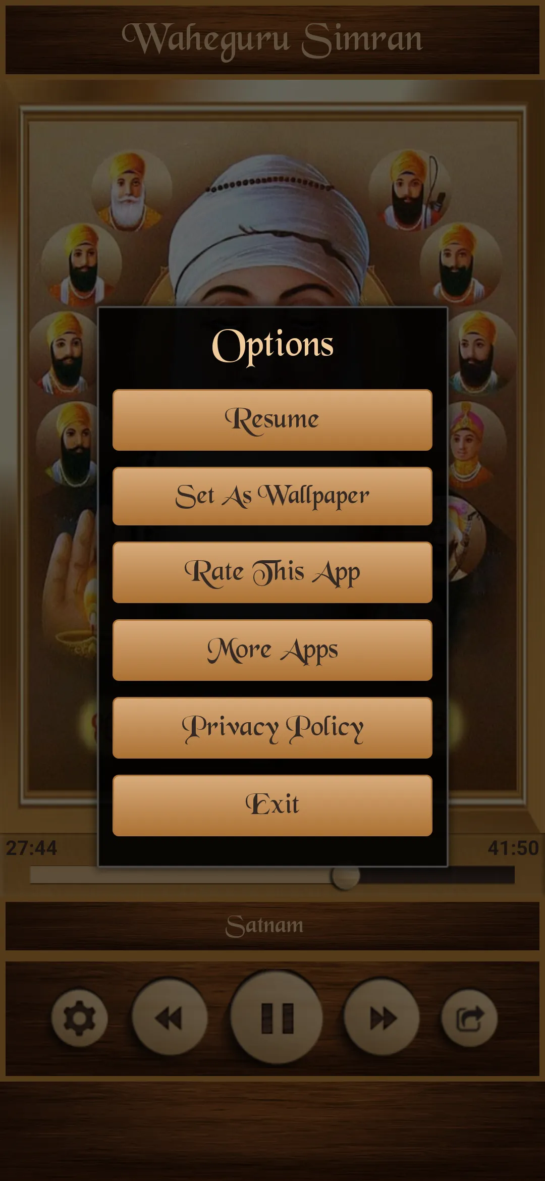 Waheguru Simran | Indus Appstore | Screenshot