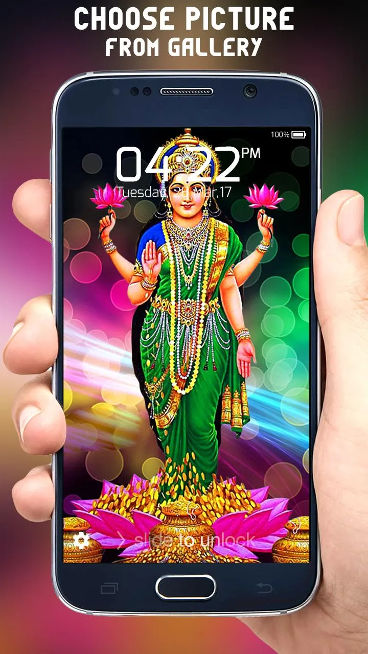 Maa Laxmi Lock Screen | Indus Appstore | Screenshot