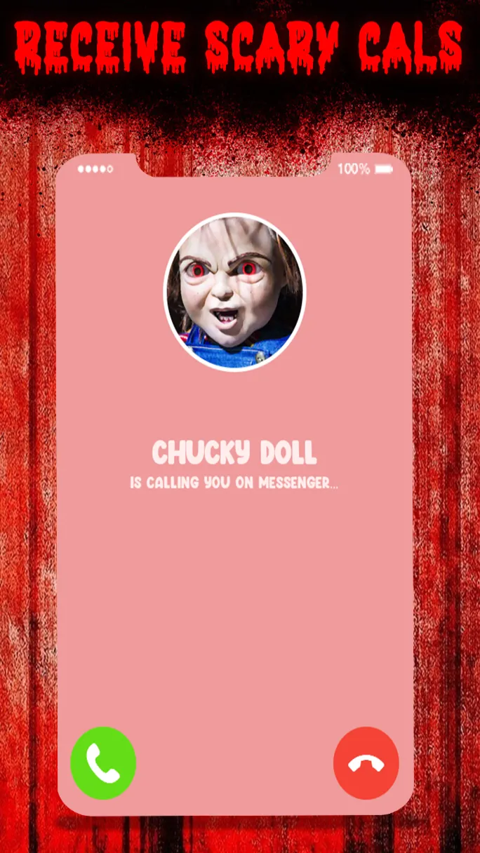 Creepy chucky Doll Video call | Indus Appstore | Screenshot