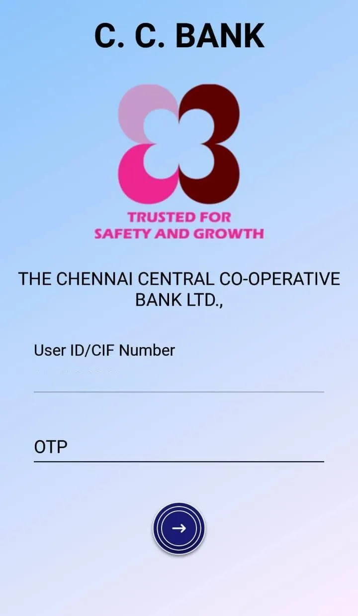 Chennai CC Bank Mobile Banking | Indus Appstore | Screenshot