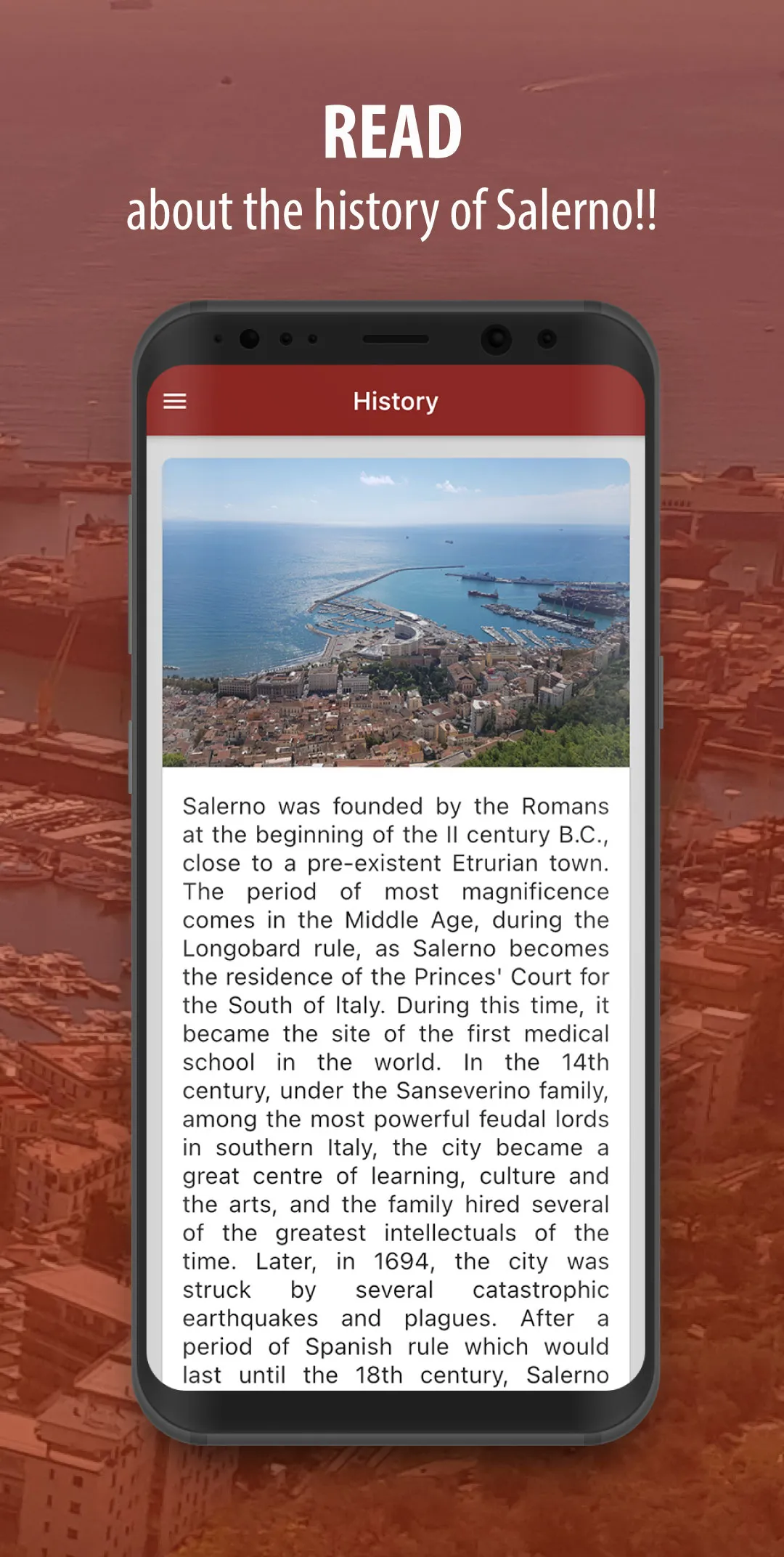 Discovering Salerno | Indus Appstore | Screenshot