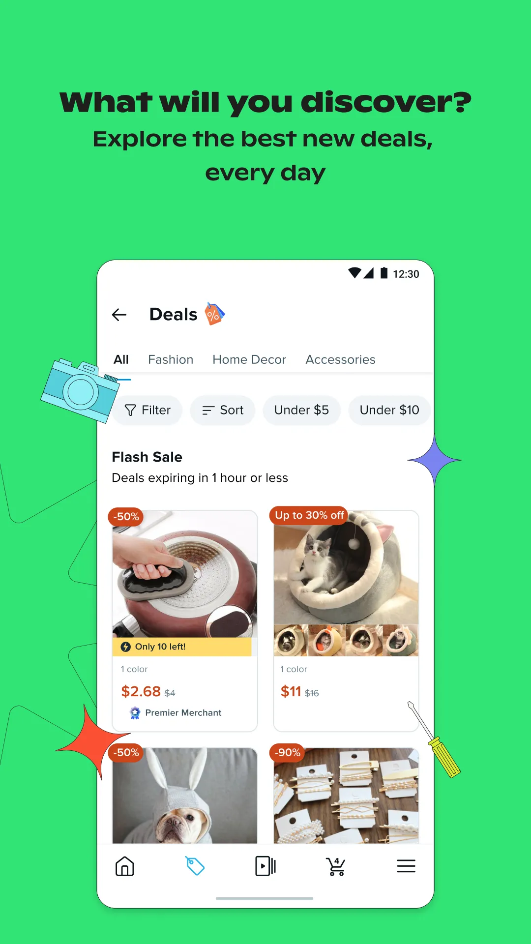 Wish: Shop and Save | Indus Appstore | Screenshot