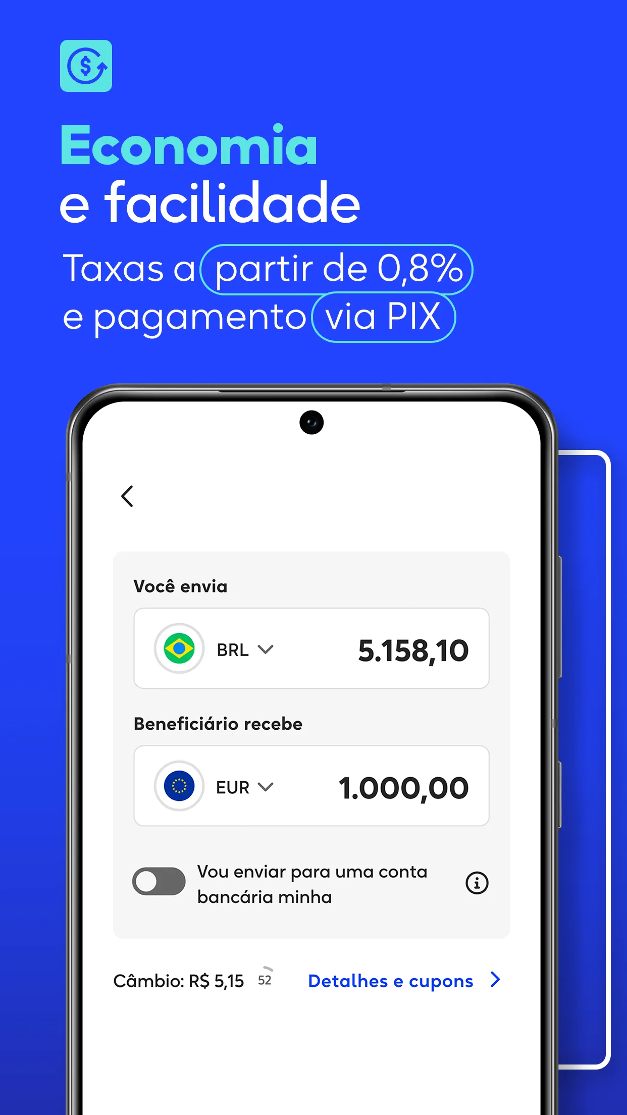 Remessa Online: Conta Global | Indus Appstore | Screenshot