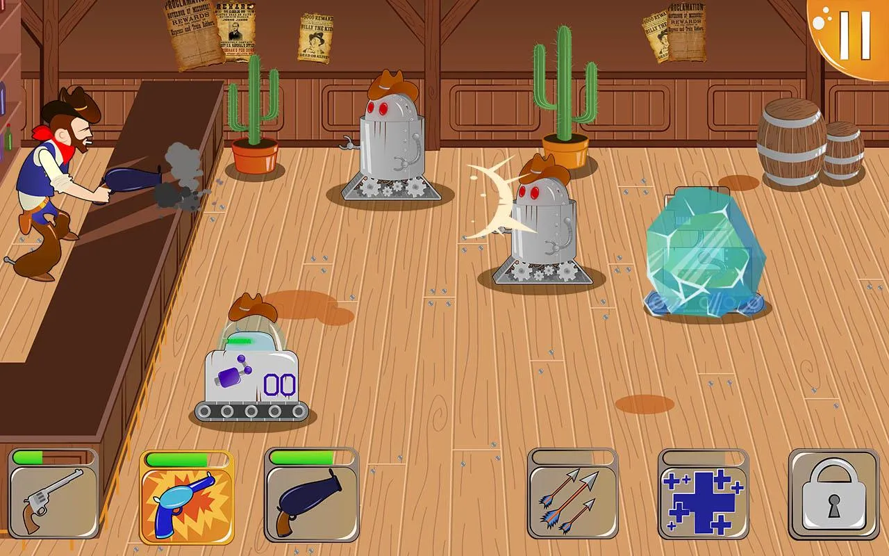 Cowboys VS Robots | Indus Appstore | Screenshot