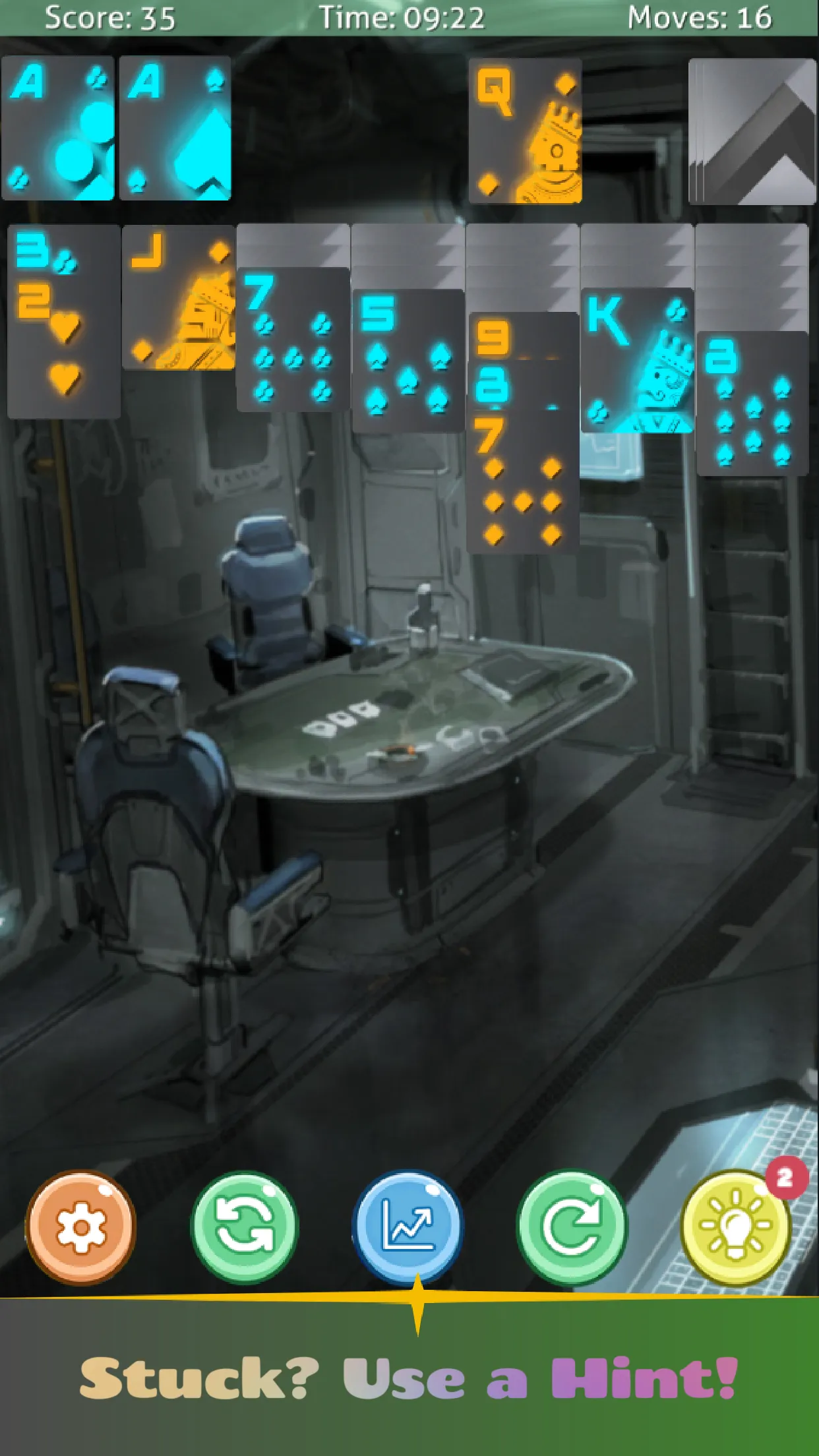 Paragon Solitaire | Indus Appstore | Screenshot