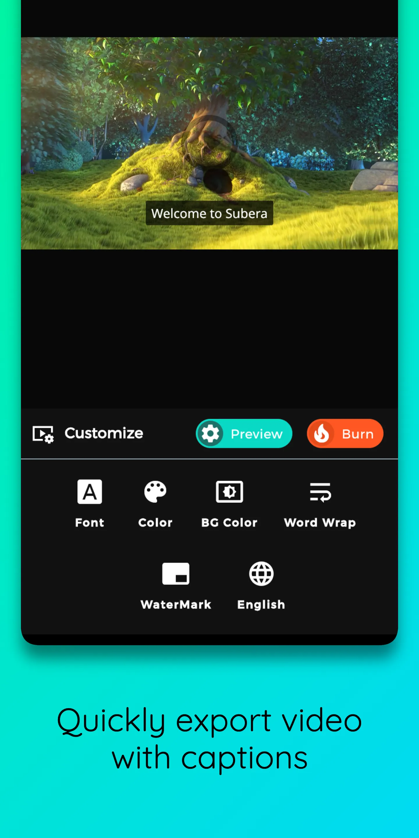 Automatic Captions & Subtitles | Indus Appstore | Screenshot