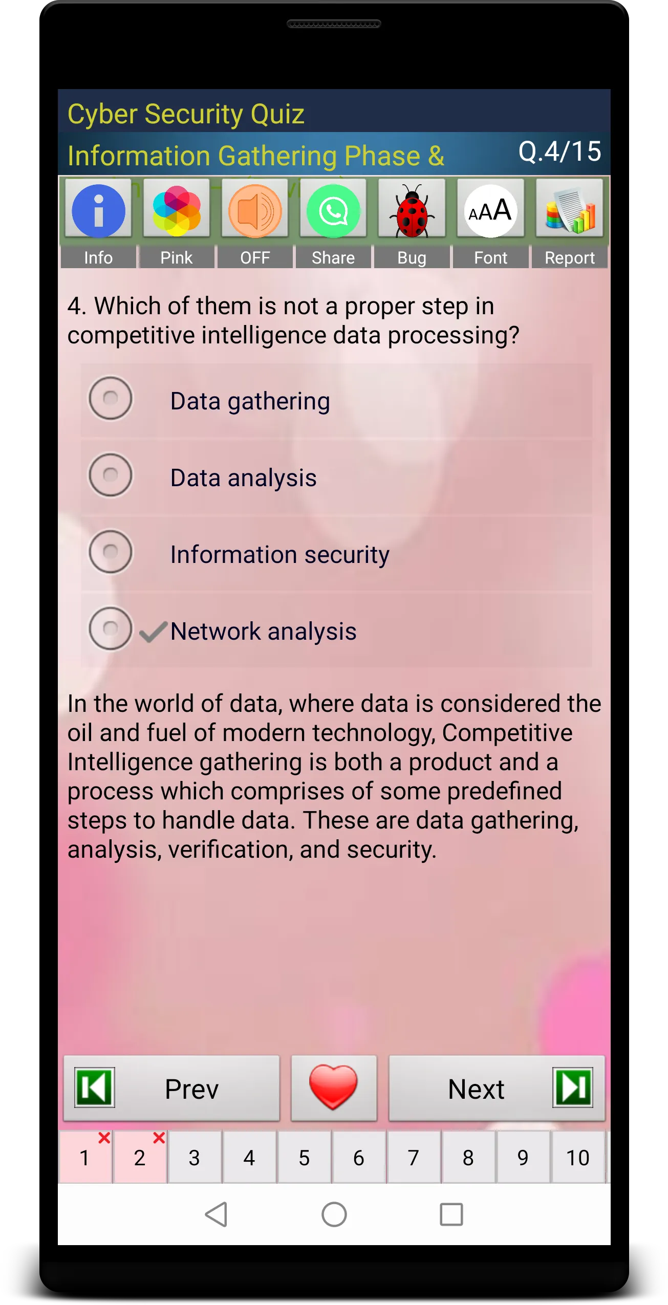 Cyber Security Quiz | Indus Appstore | Screenshot