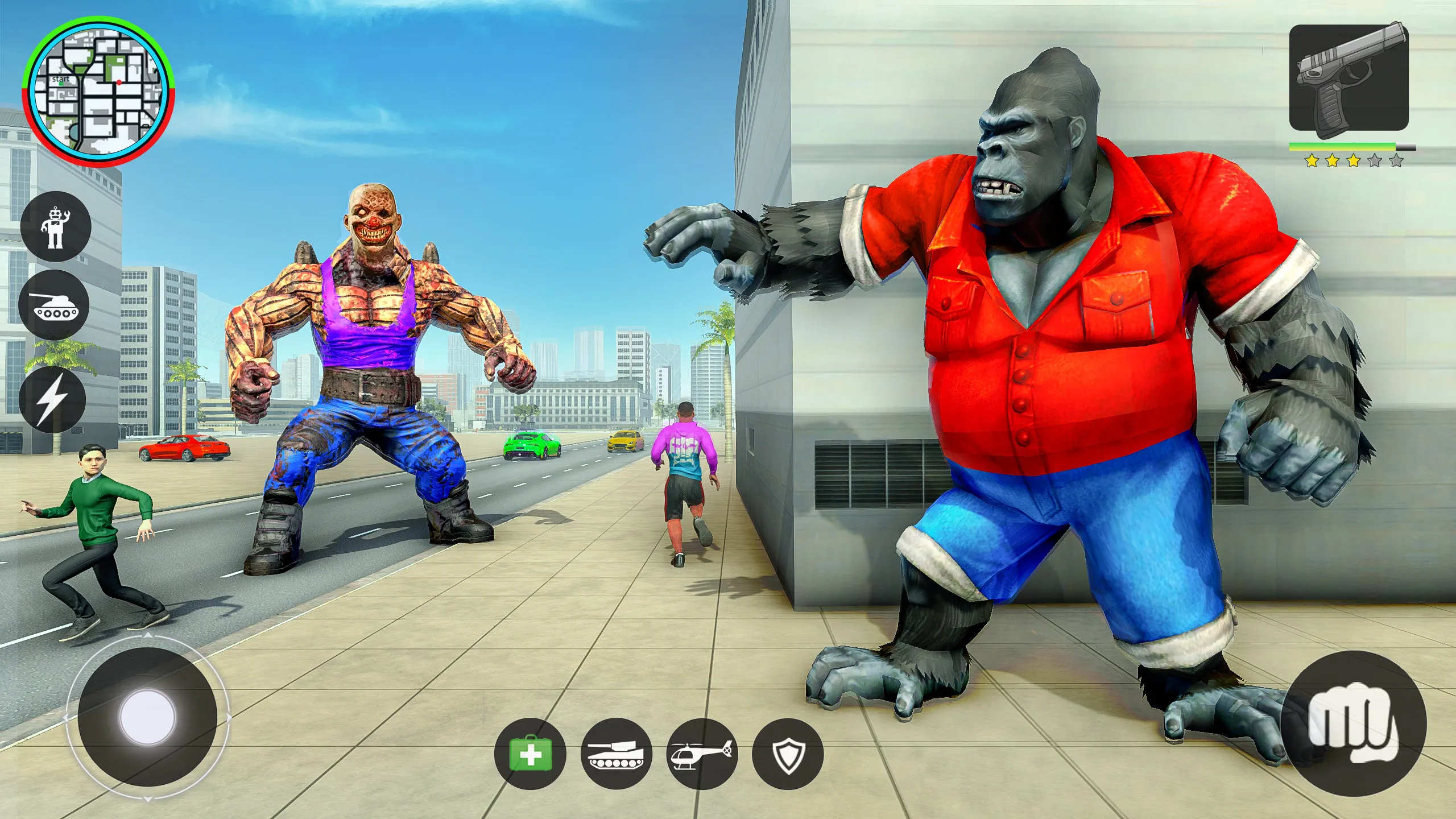 Gorilla Fighting: Hero Game | Indus Appstore | Screenshot