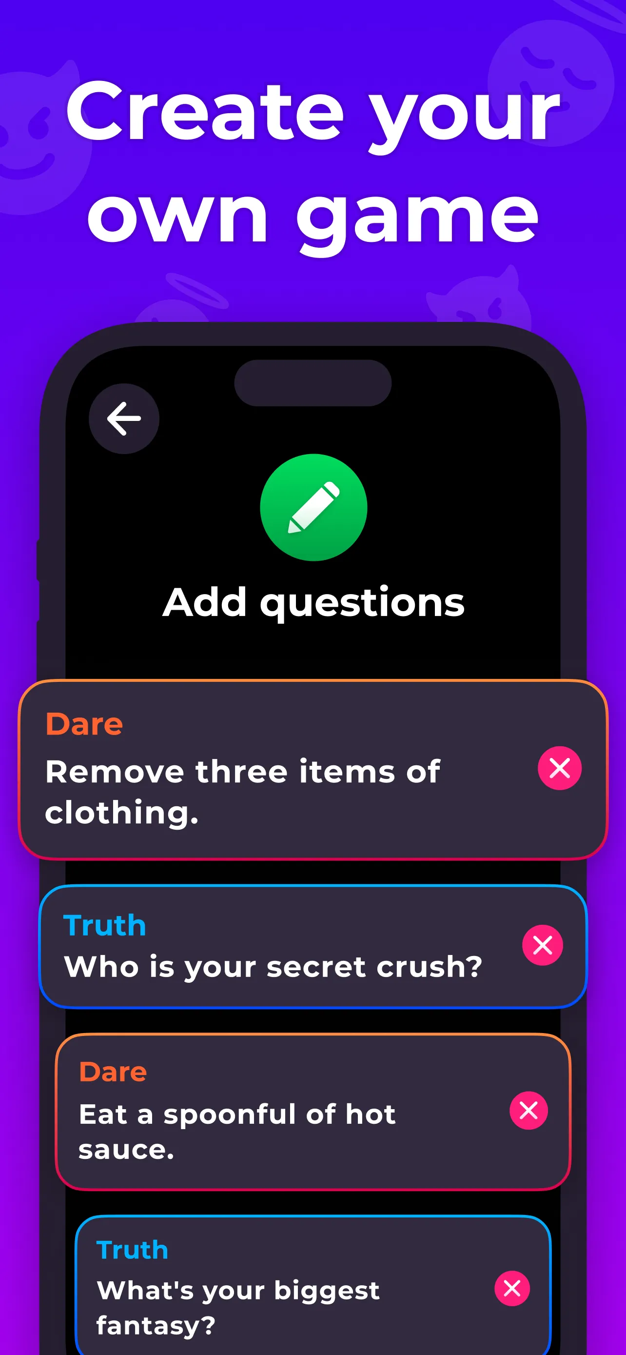 Truth or Dare - Spicy and Evil | Indus Appstore | Screenshot