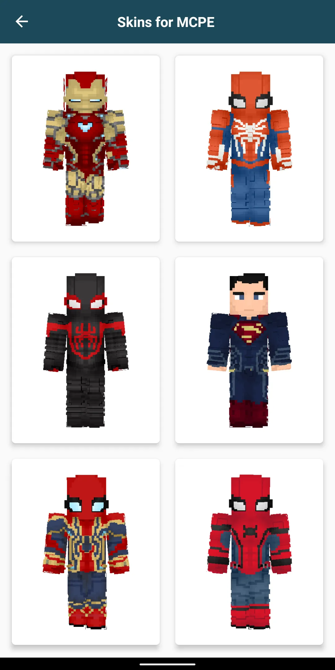 Superhero Skins for Minecraft | Indus Appstore | Screenshot