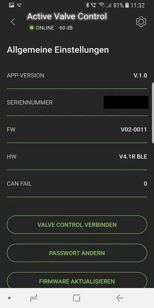 Active Valve Control | Indus Appstore | Screenshot