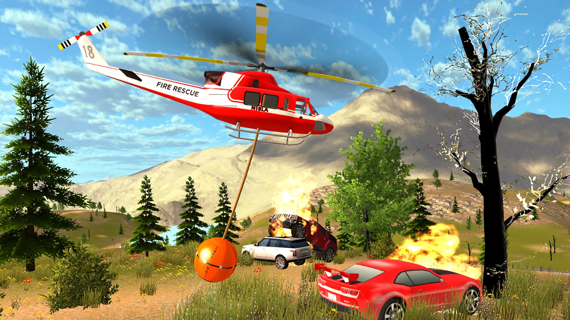 Helicopter Flying Car Driving | Indus Appstore | Screenshot