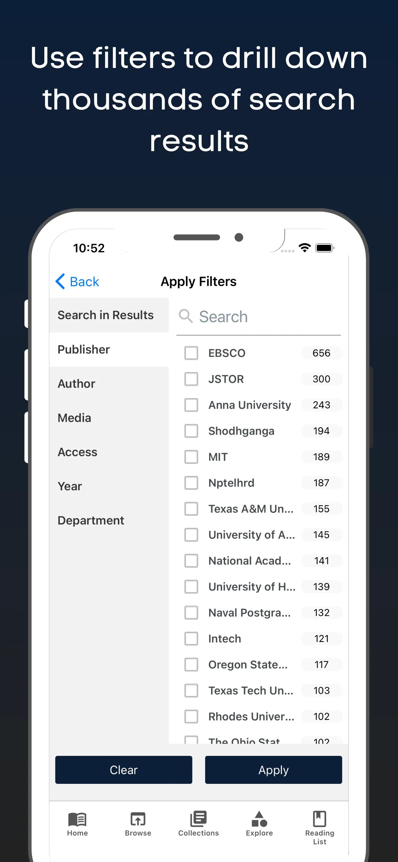 VMRF Digital Library | Indus Appstore | Screenshot