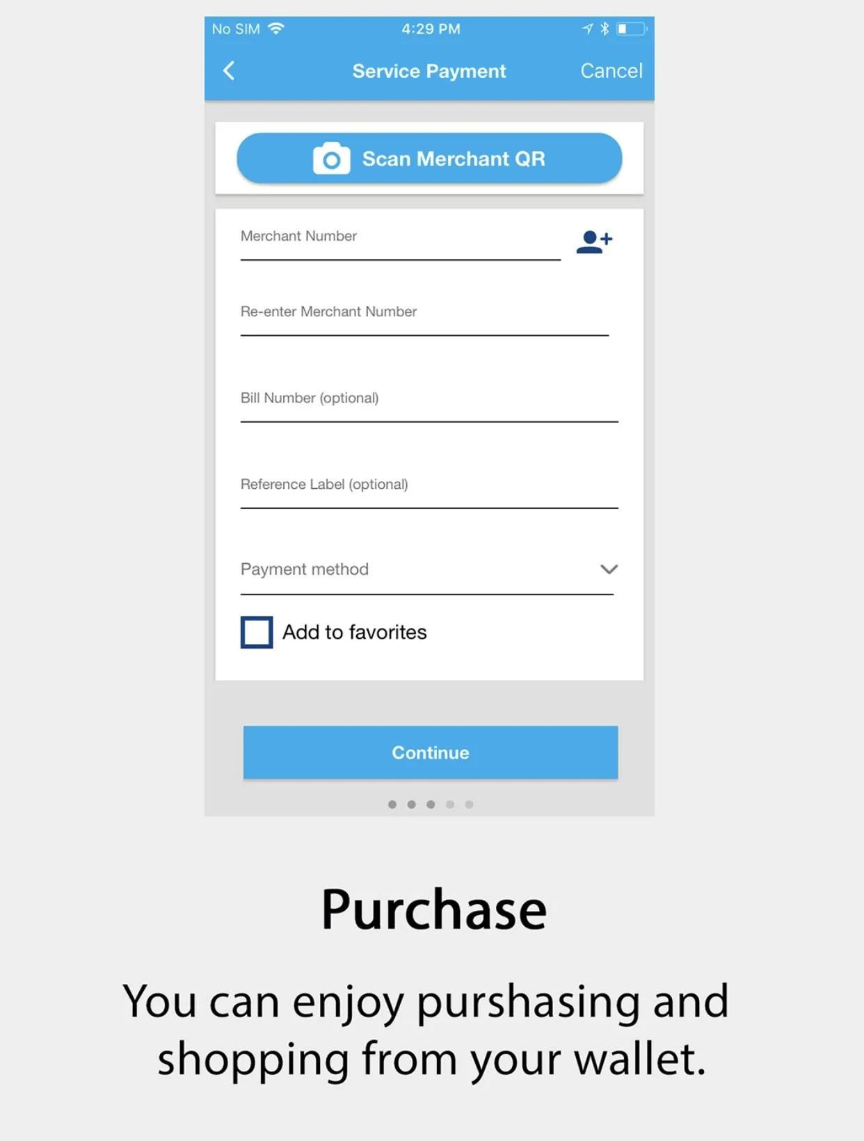 SCB E-Wallet | Indus Appstore | Screenshot