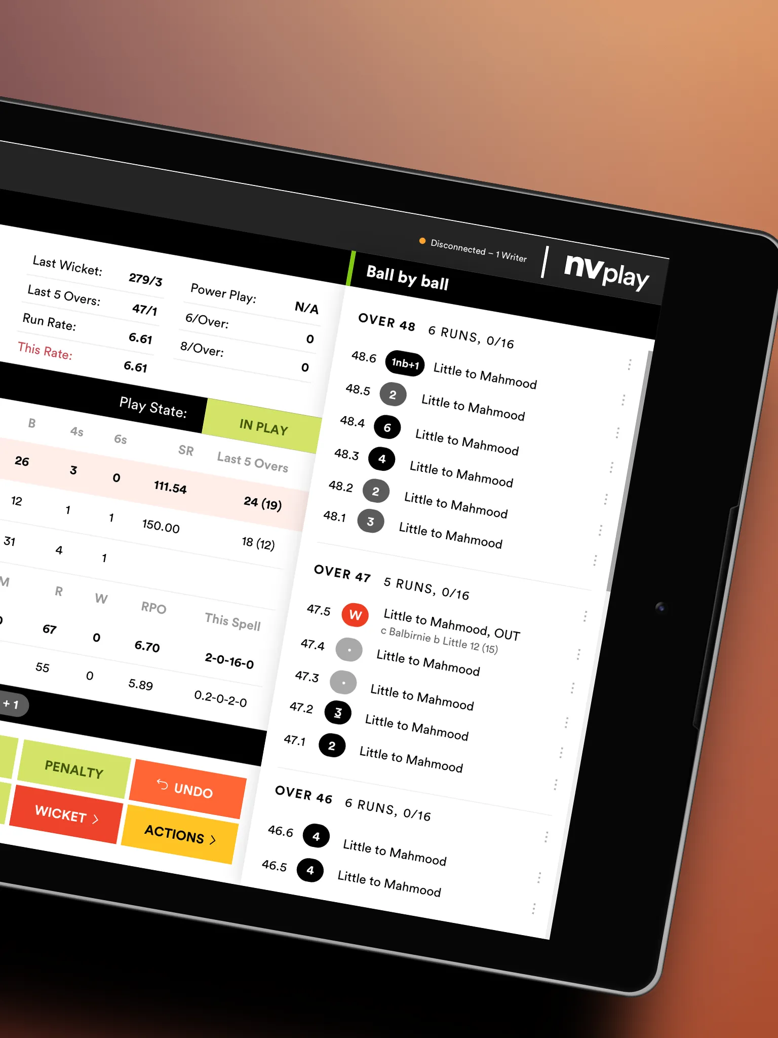NV Play Cricket Scorer | Indus Appstore | Screenshot