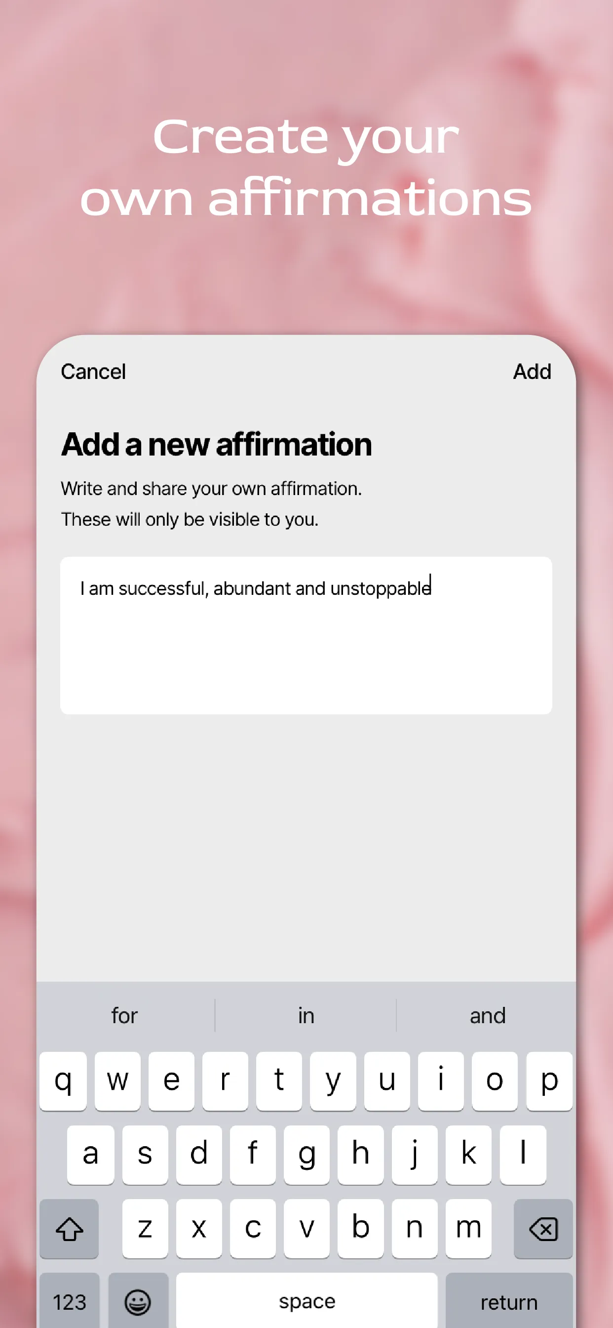 Manifest - Affirmations | Indus Appstore | Screenshot