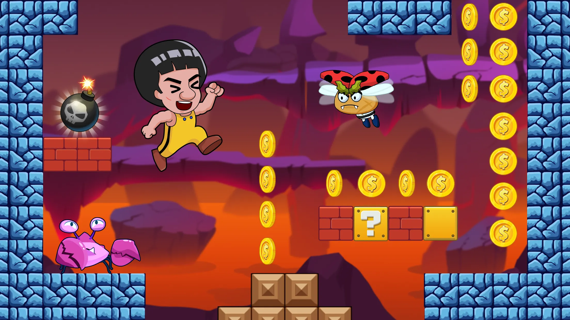 Super Lee Bros: Run & Fighting | Indus Appstore | Screenshot