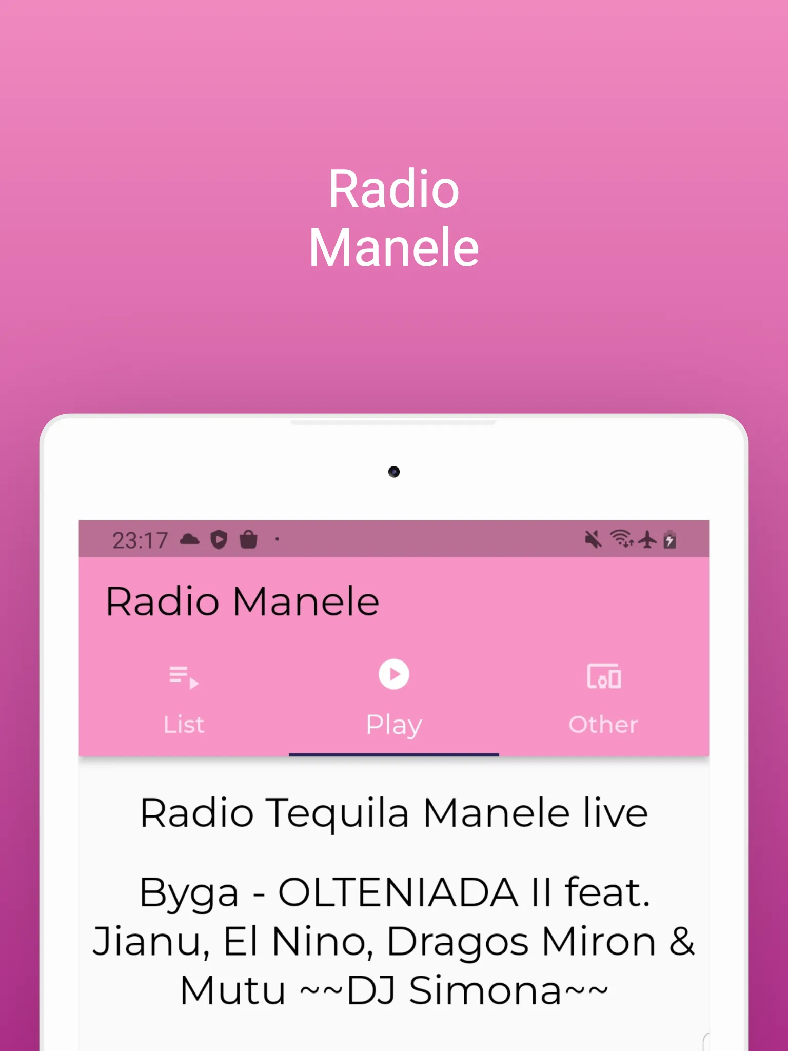 Radio Manele | Indus Appstore | Screenshot