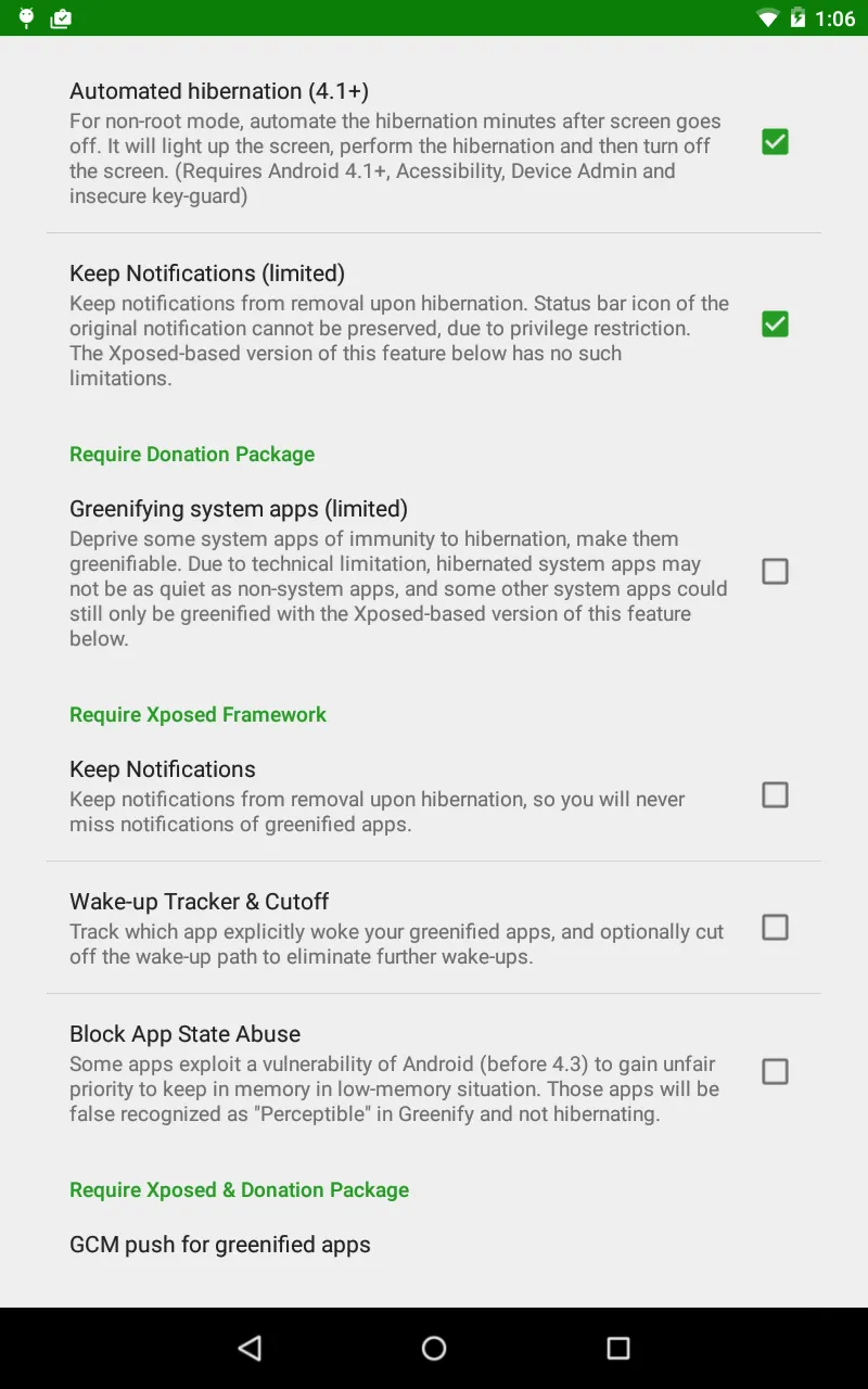 Greenify | Indus Appstore | Screenshot