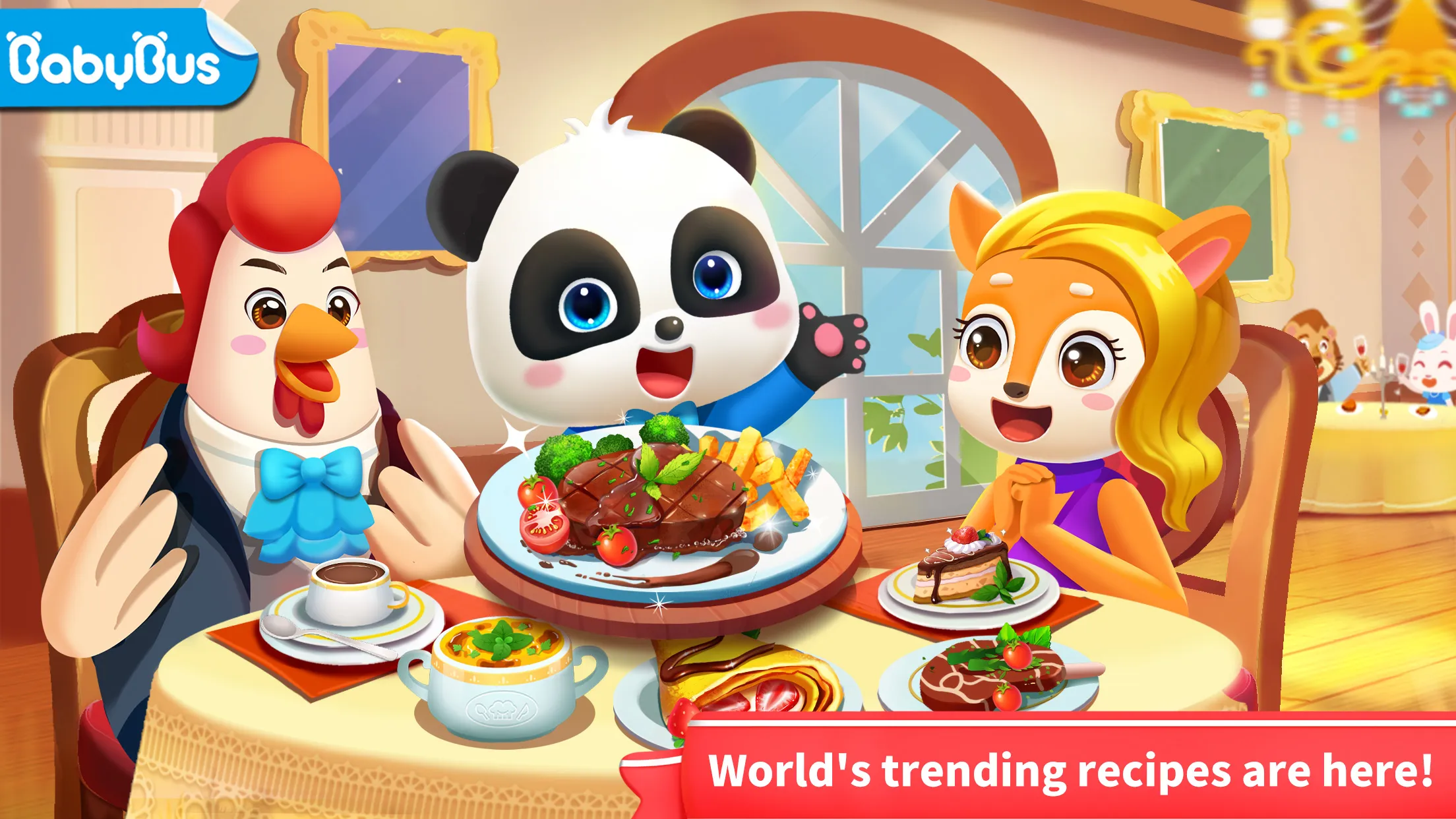 Little Panda's World Recipes | Indus Appstore | Screenshot