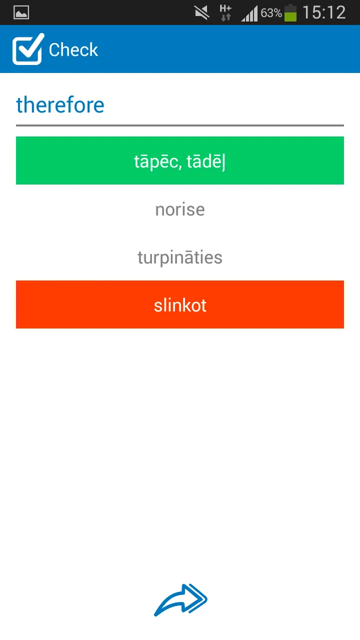 Latvian - English dictionary | Indus Appstore | Screenshot