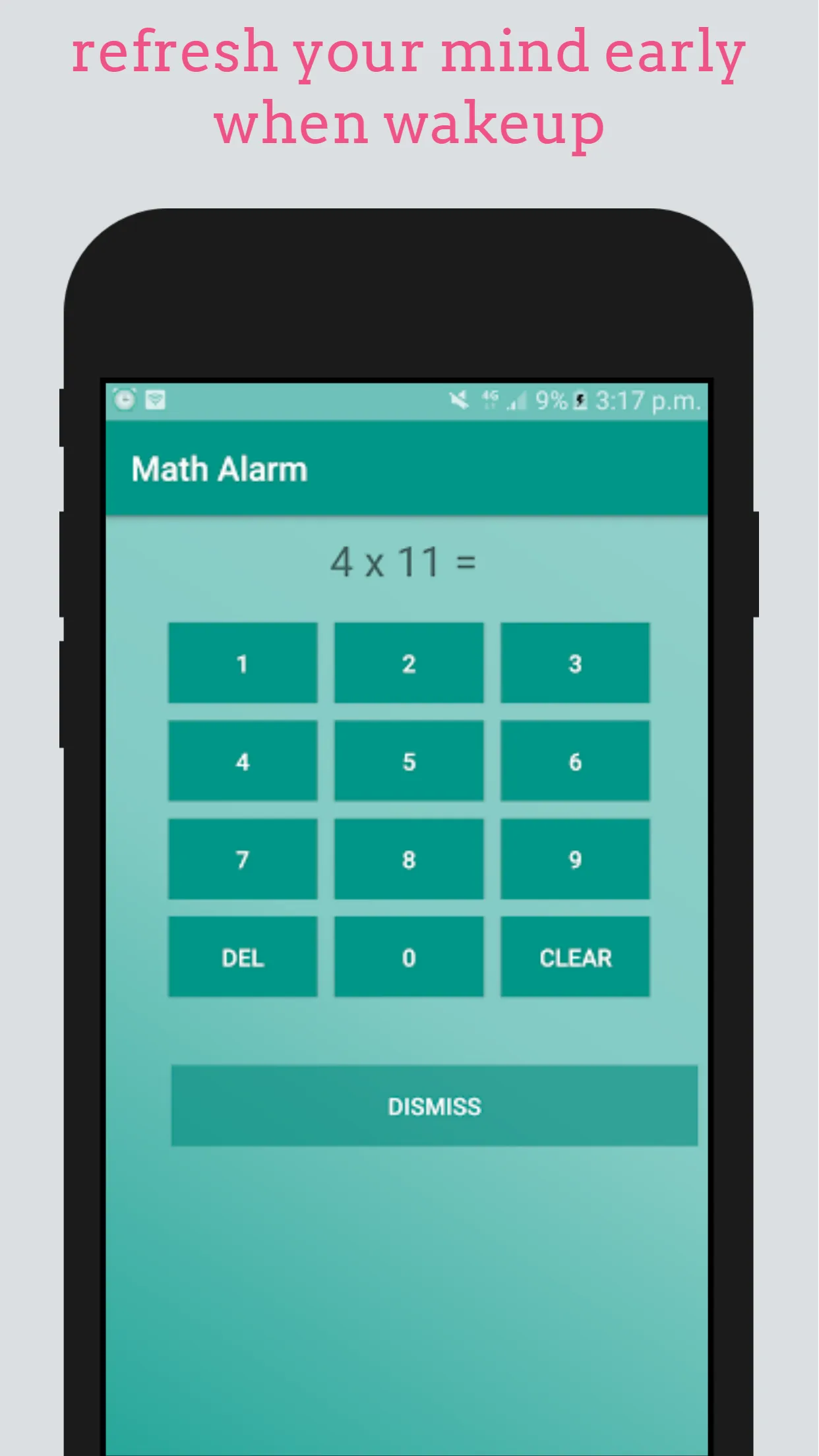 Maths Alarm (2022) | Indus Appstore | Screenshot