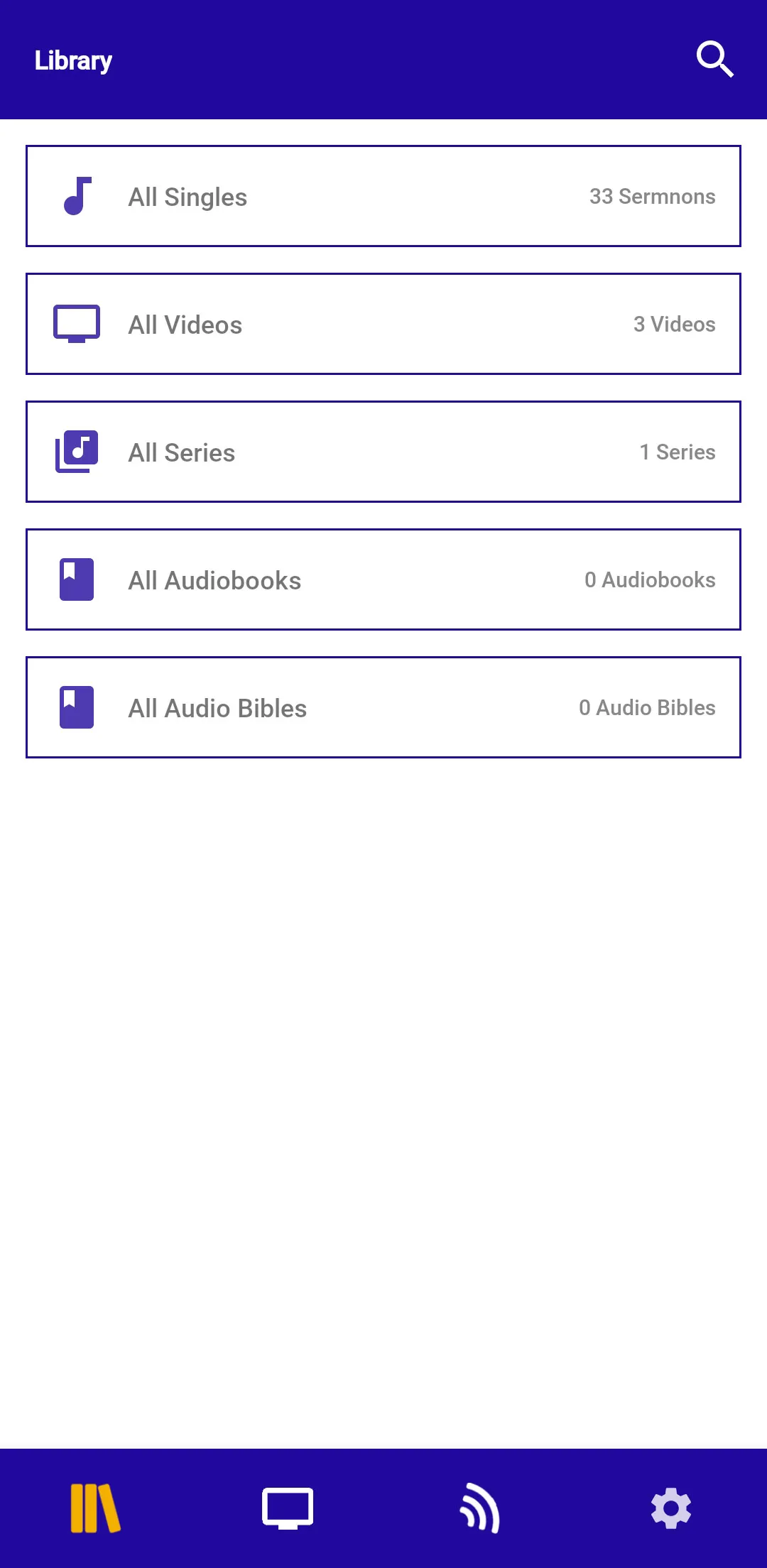 Audio Rhema | Indus Appstore | Screenshot