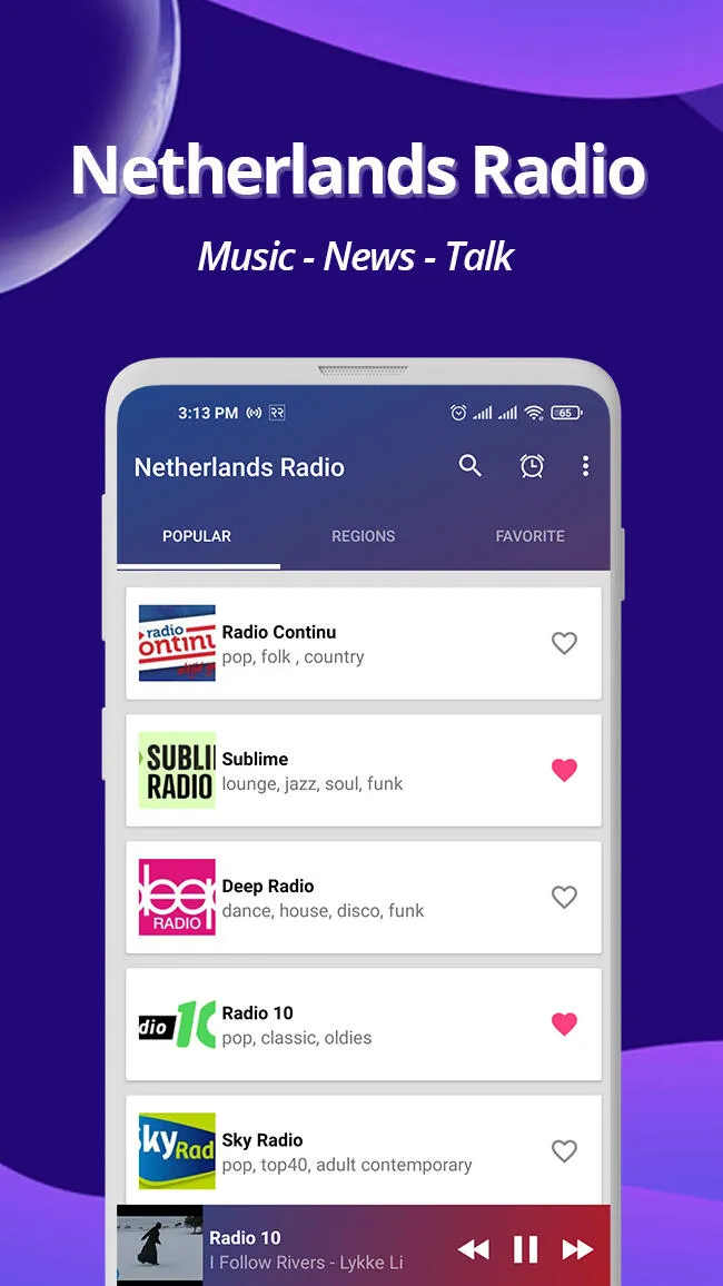 Netherlands Radio - Online FM | Indus Appstore | Screenshot