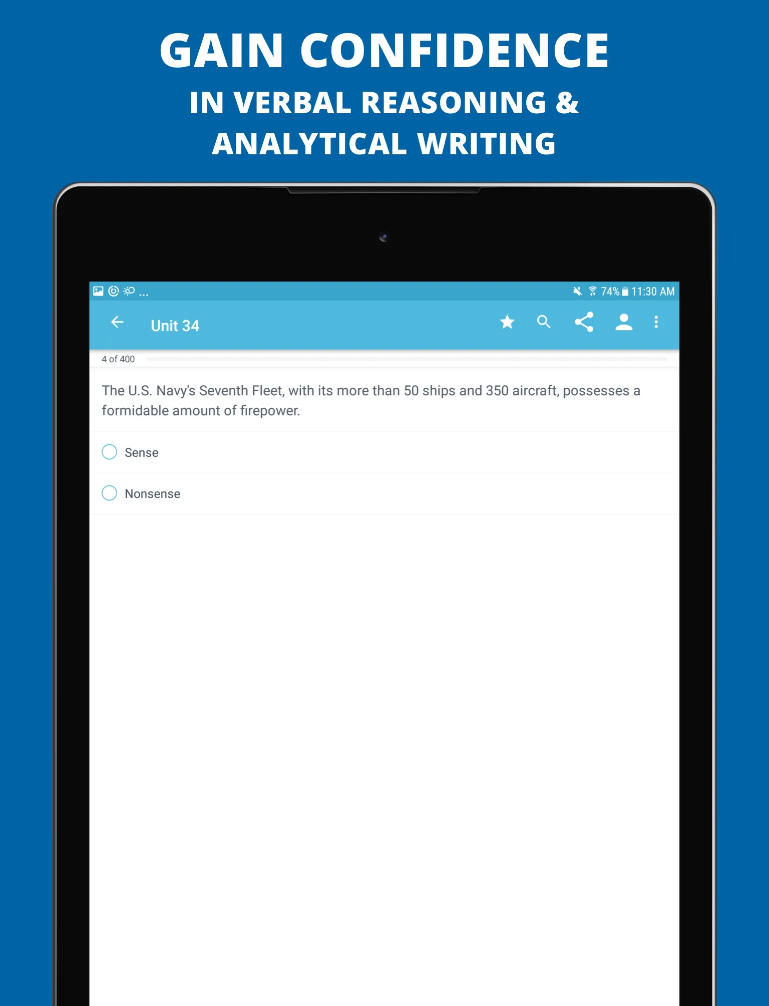 GRE Vocabulary Flashcards Prep | Indus Appstore | Screenshot