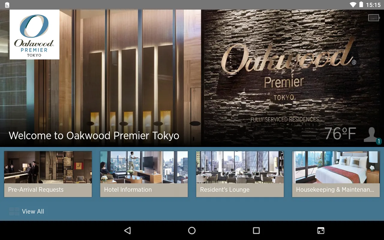 Oakwood Premier Tokyo | Indus Appstore | Screenshot