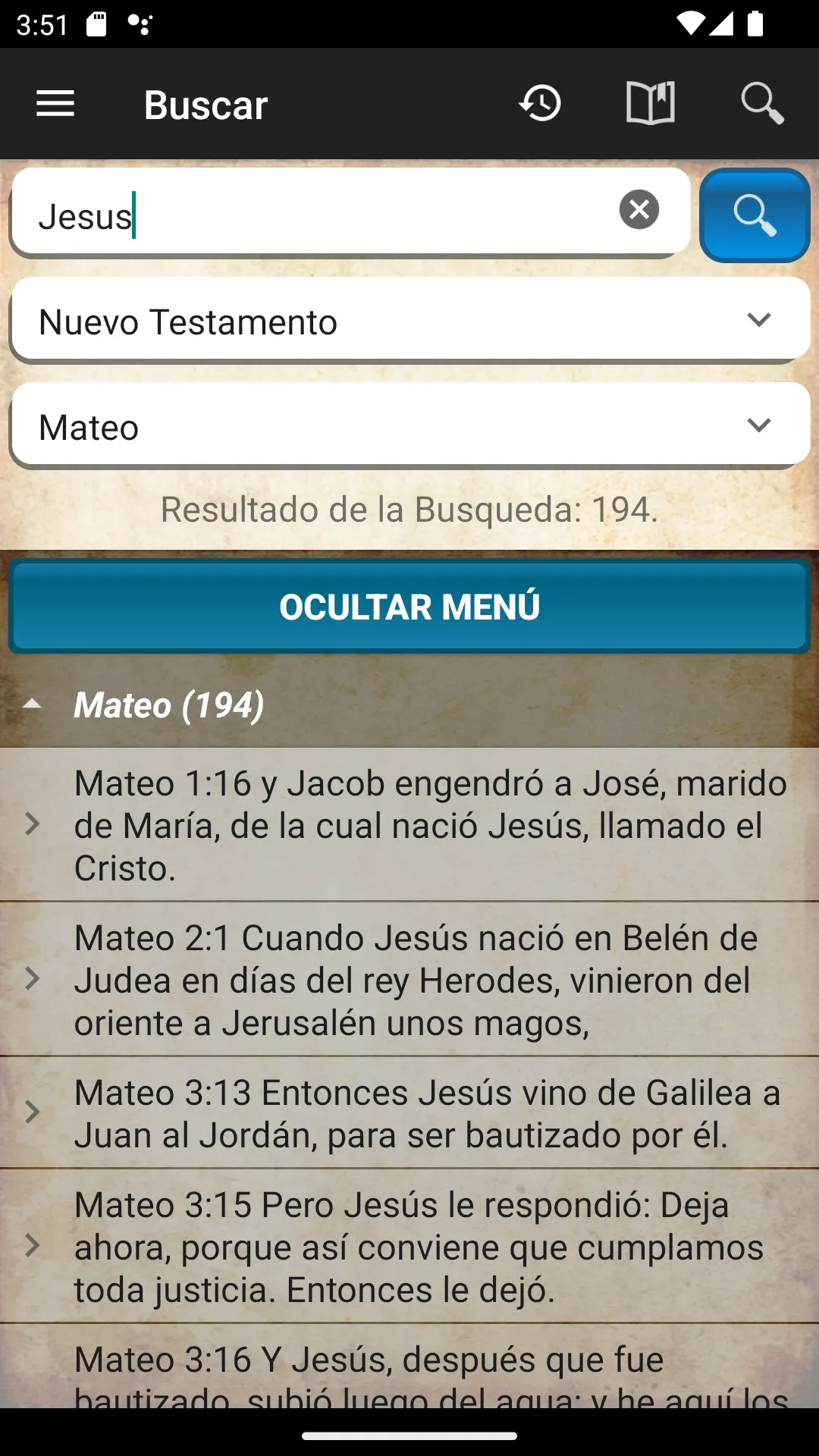 Holy Bible Reina Valera 1960 | Indus Appstore | Screenshot