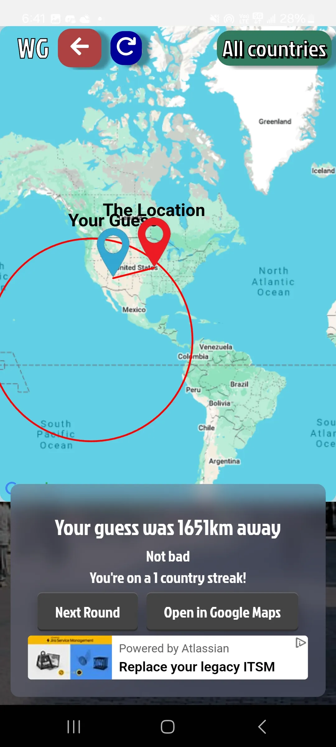 WorldGuessr-Unlimited Geoguess | Indus Appstore | Screenshot