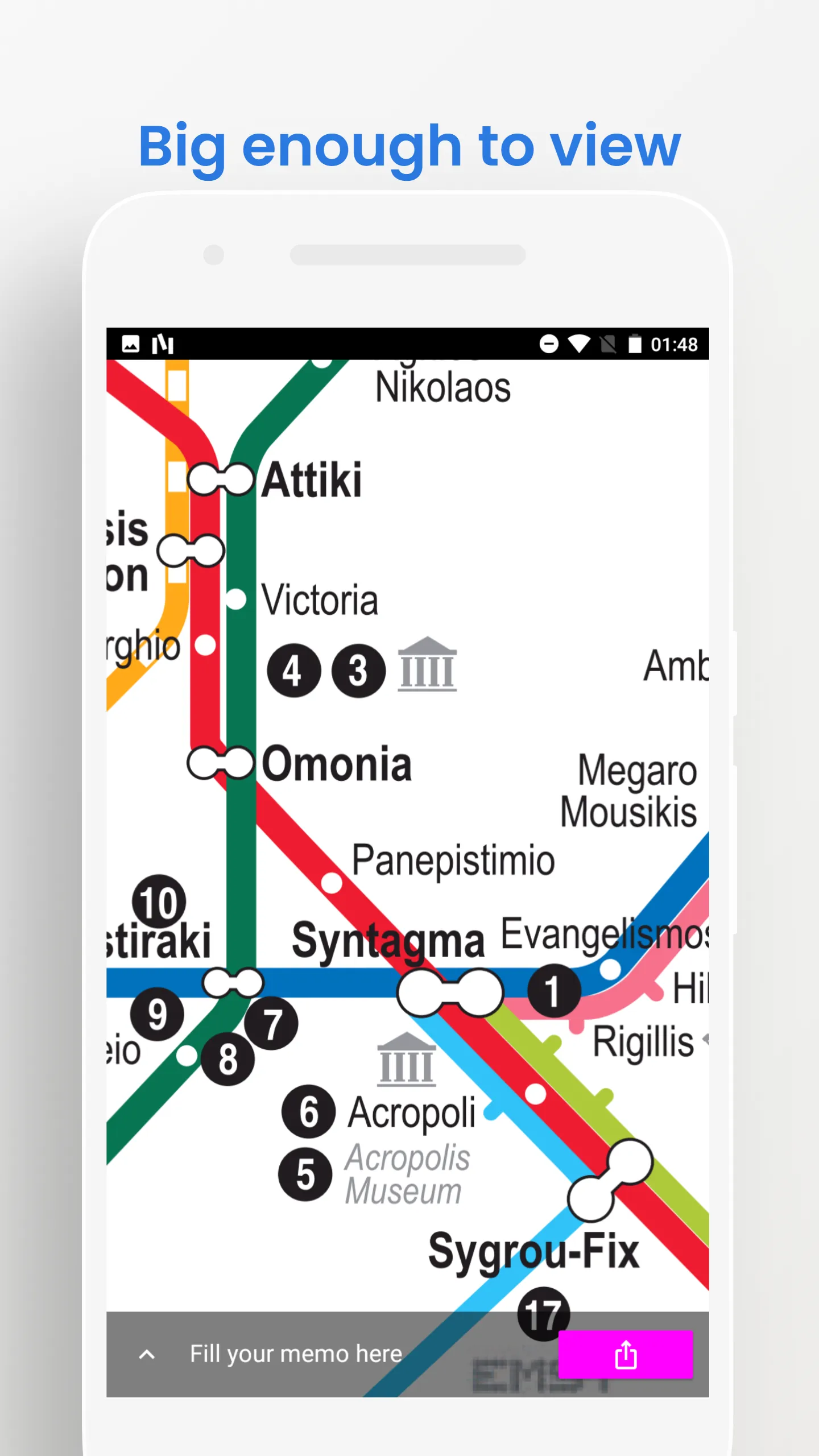 Athens Metro Bus Travel Guide | Indus Appstore | Screenshot