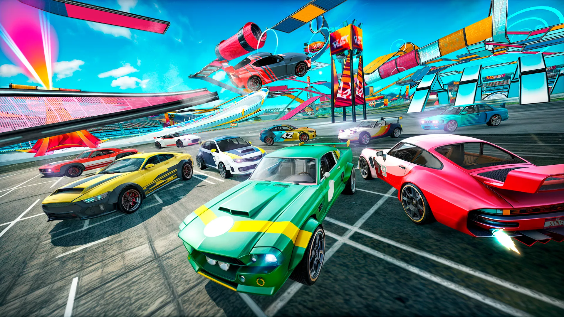 Extreme Car Driving Stunts | Indus Appstore | Screenshot