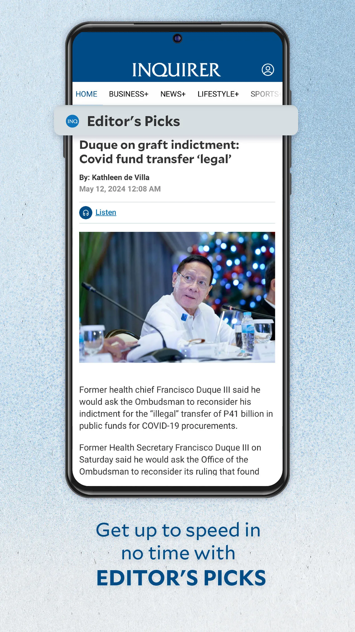 Inquirer Mobile | Indus Appstore | Screenshot