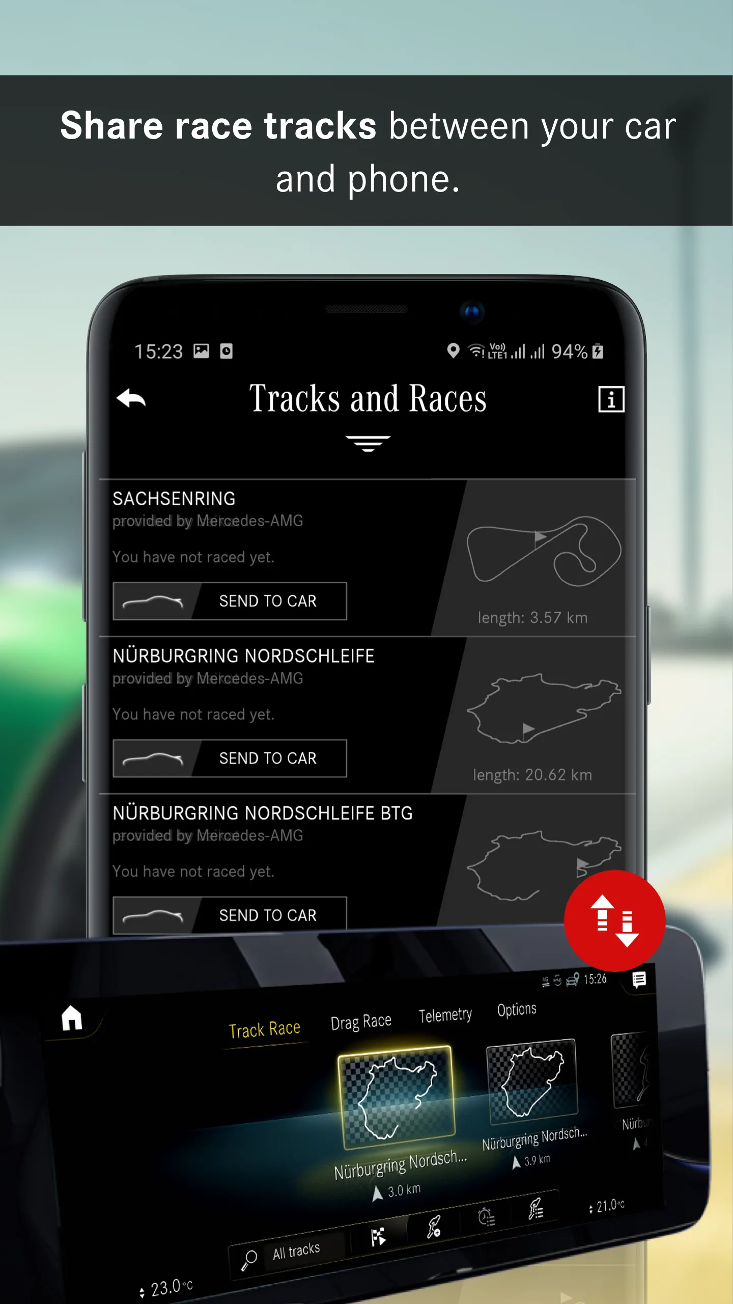 AMG Track Pace | Indus Appstore | Screenshot