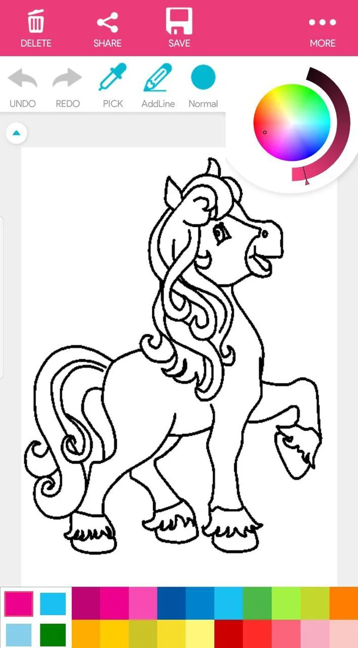 My Pony Coloring Book | Indus Appstore | Screenshot