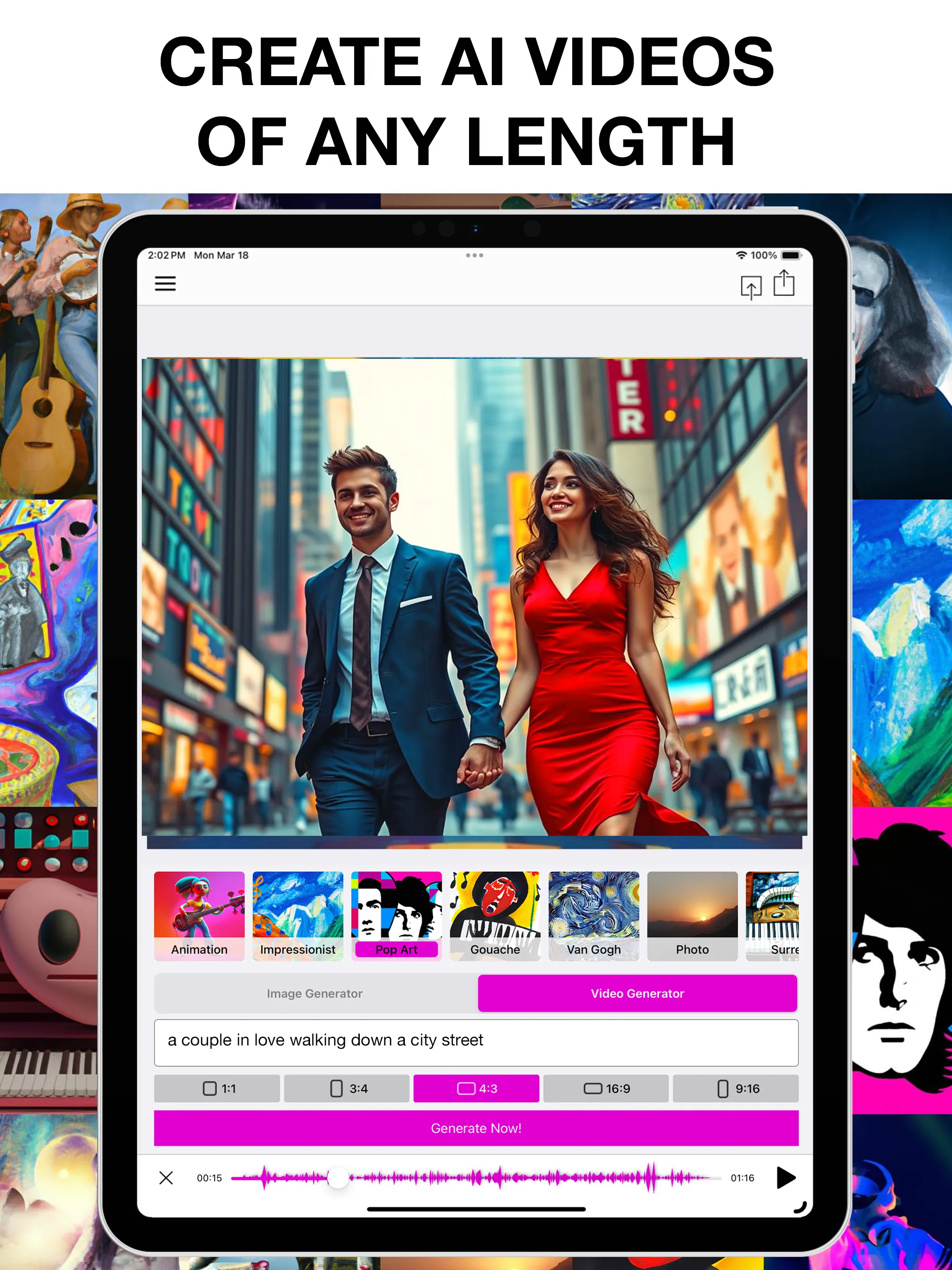 AI Music Video Generator MAIVE | Indus Appstore | Screenshot