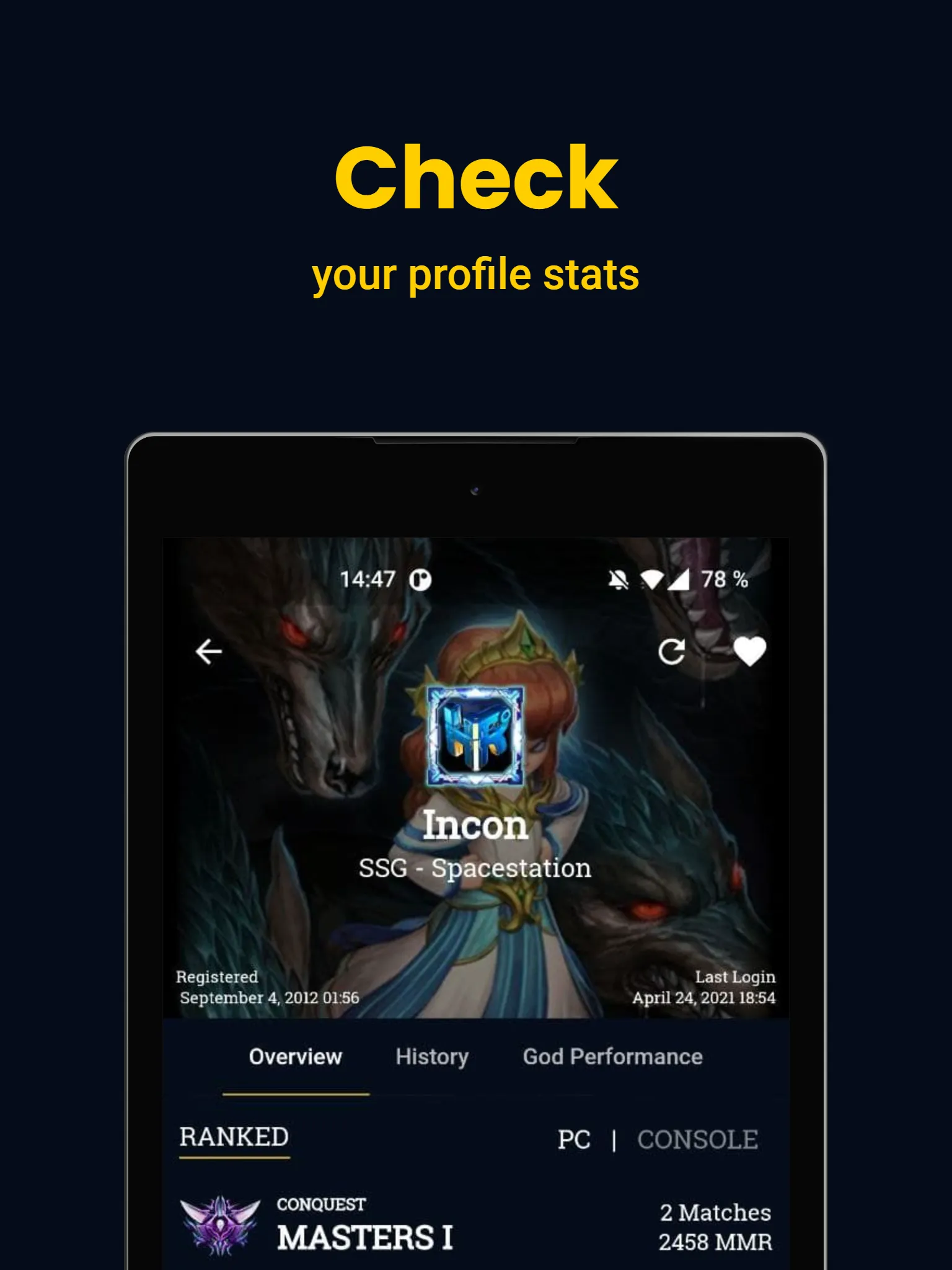 Tome for Smite | Indus Appstore | Screenshot