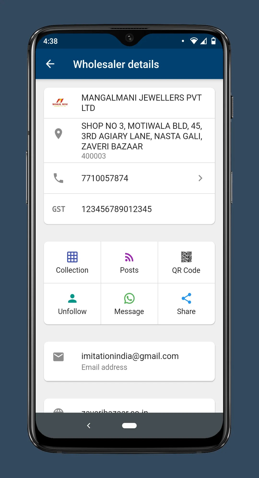 Zaveri Bazaar - Buyer app | Indus Appstore | Screenshot